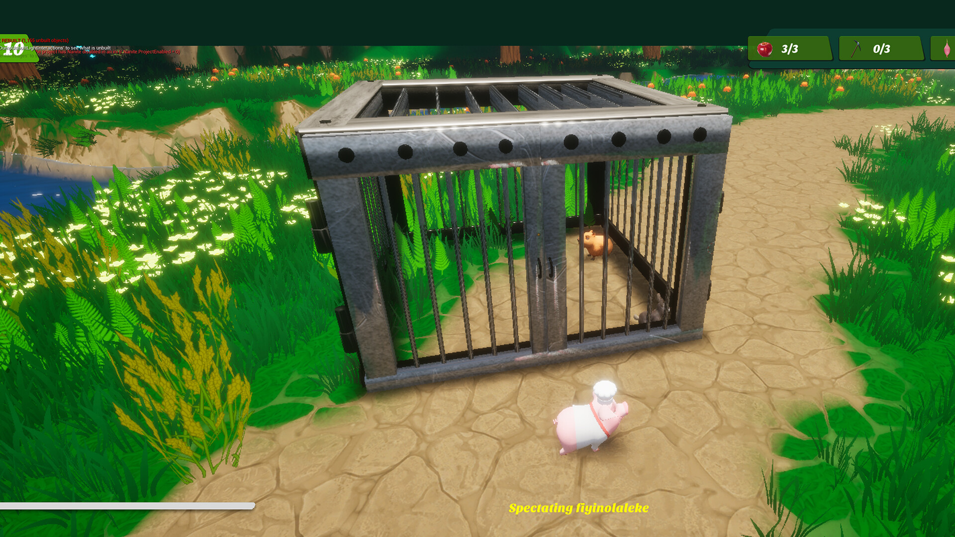 遊戲中的一個場景,展示了豐富的光影和色彩效果。