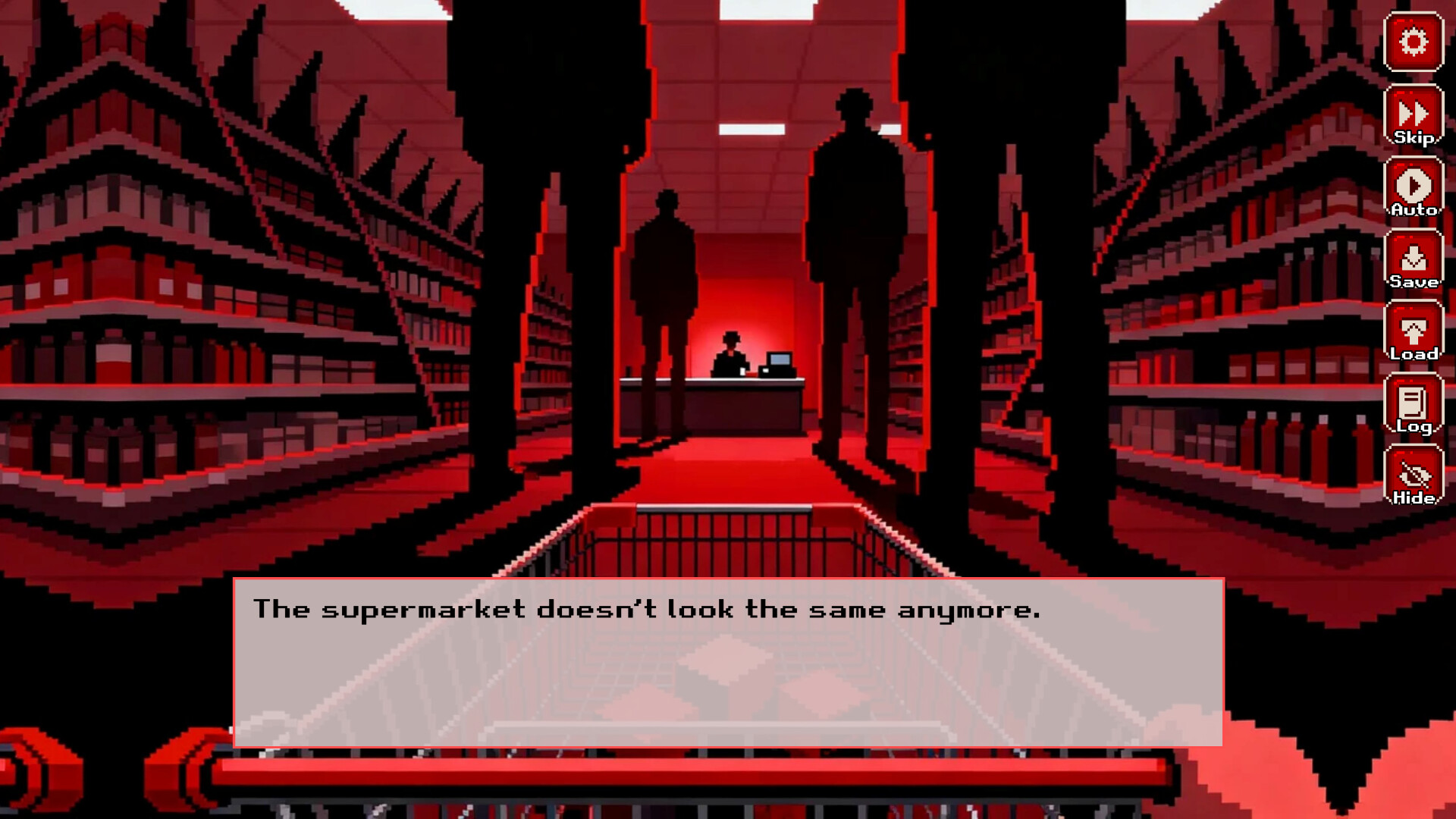 遊戲場景,突顯其獨特的像素藝術風格