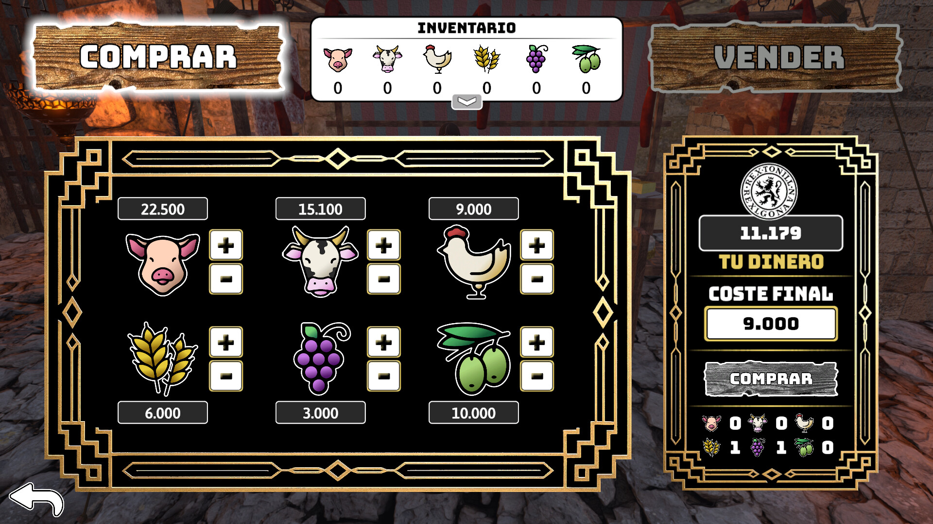 遊戲中的第三人稱視角，讓玩家能更好地觀察和管理自己的資產。