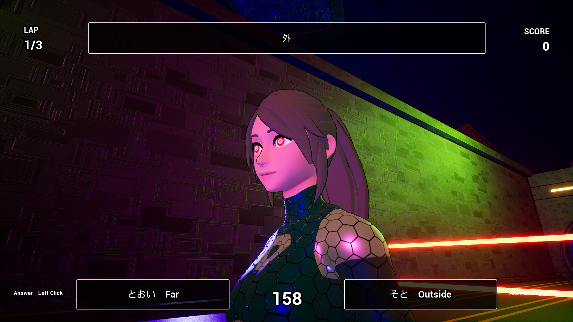 遊戲的卡牌庫創建介面，玩家可以在此輸入自訂的學習內容。