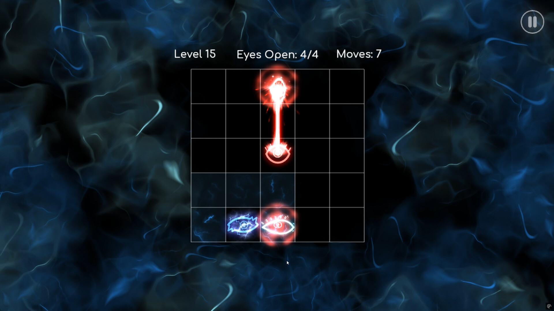 遊戲最終或後期關卡的複雜佈局,展示了多種機制的結合