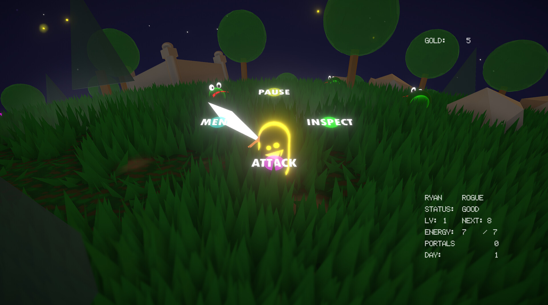 遊戲中的開放世界場景