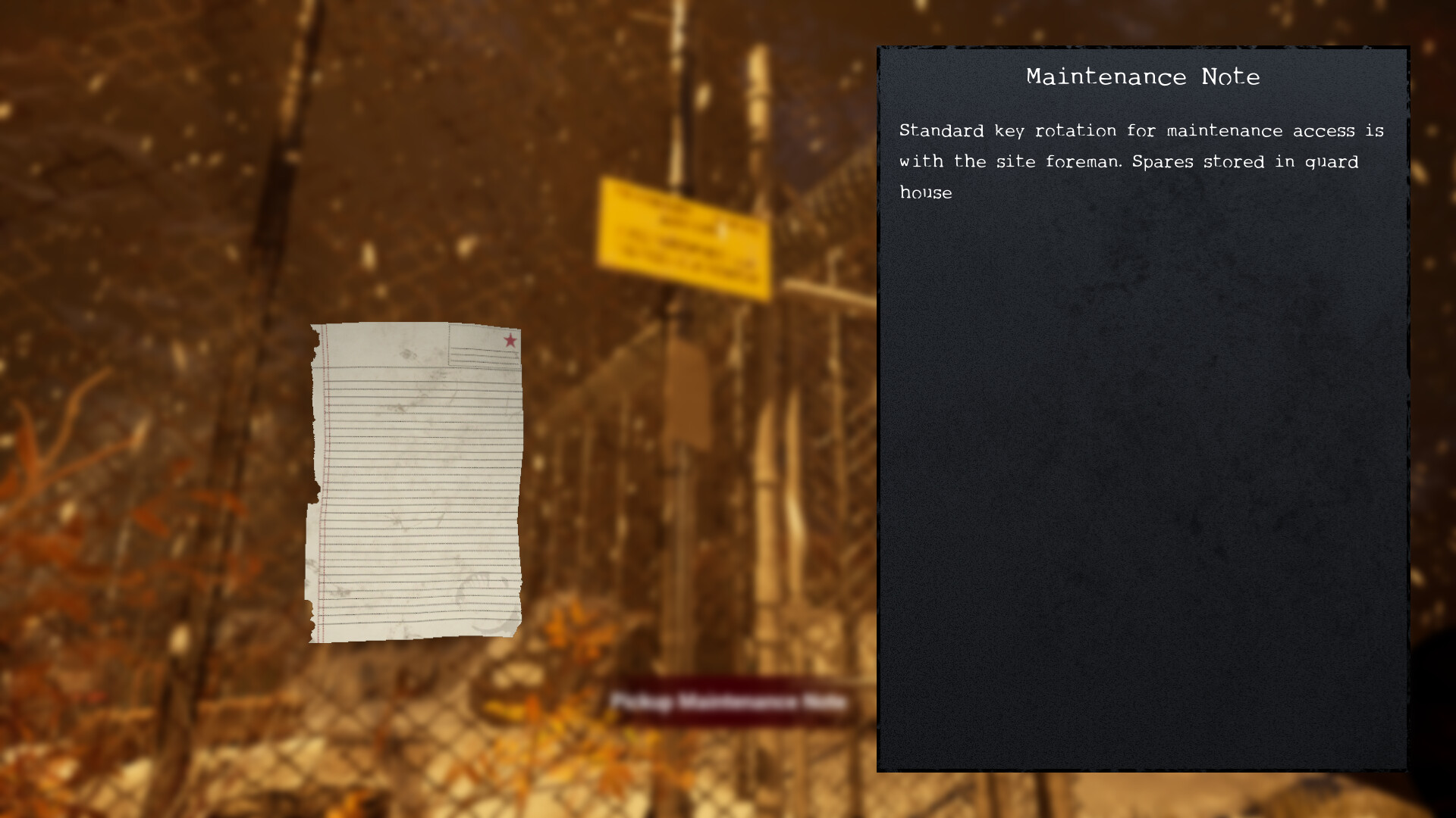 一個被奇怪植物根莖侵蝕的黑暗走廊，氛圍詭異。