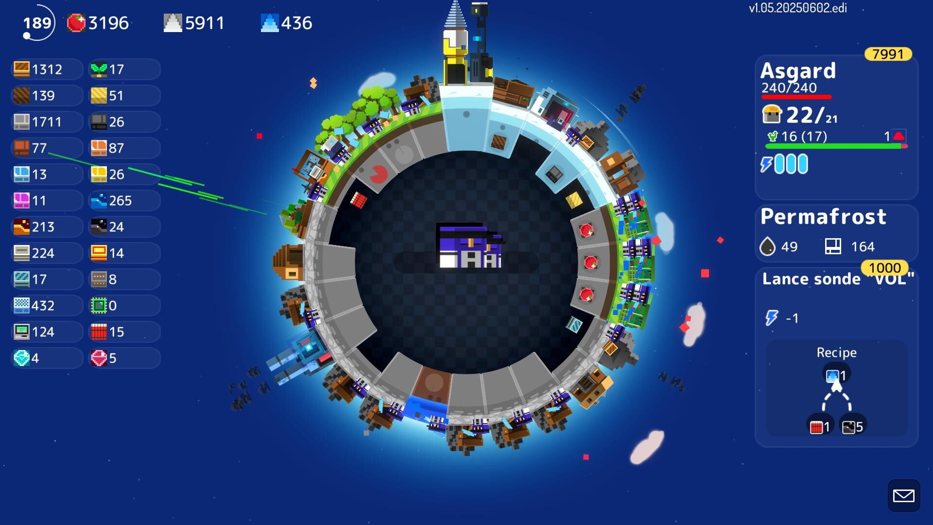 探索星系的地圖畫面,顯示了多個星球和星際航線。