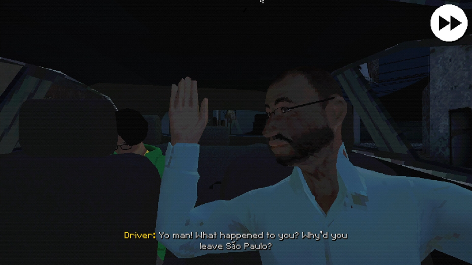 玩家扮演的主角大衛正在經營他的熱狗攤