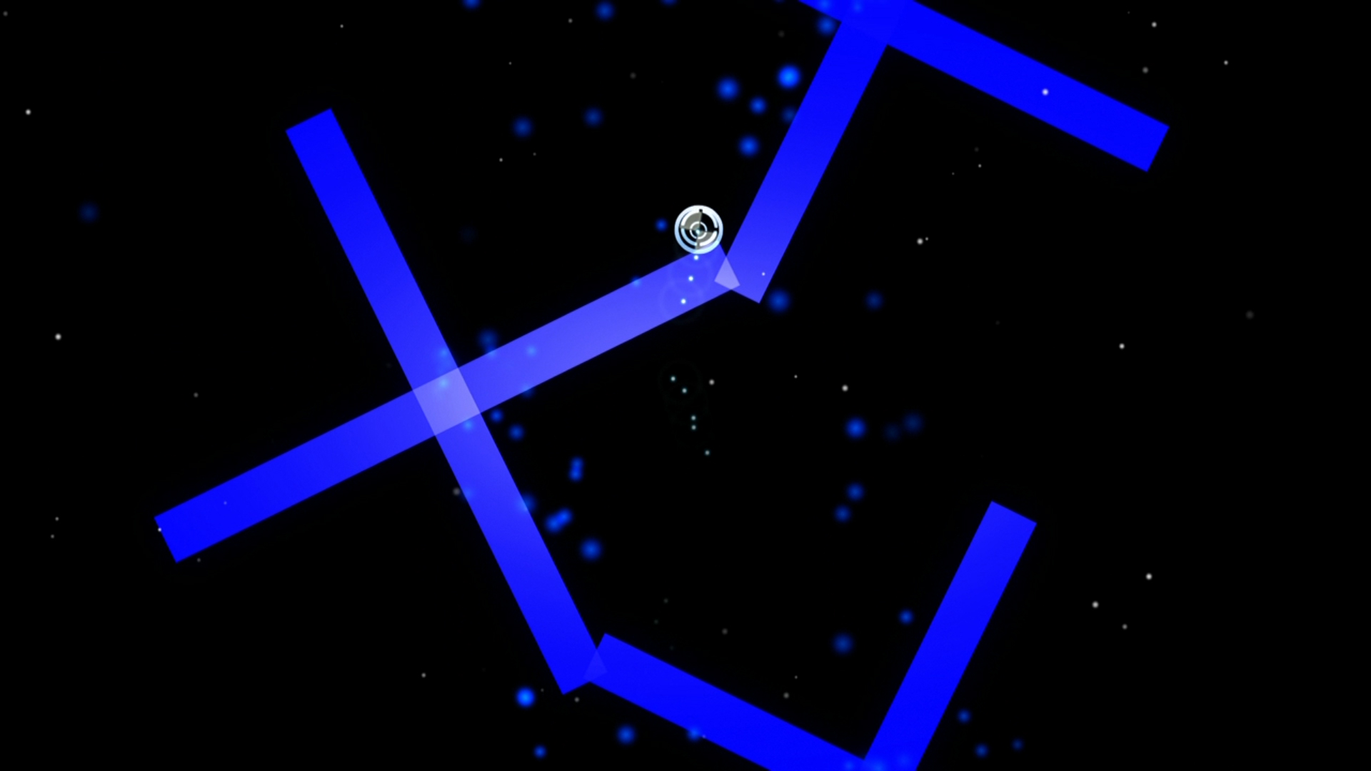 玩家需要利用縮放來通過關卡