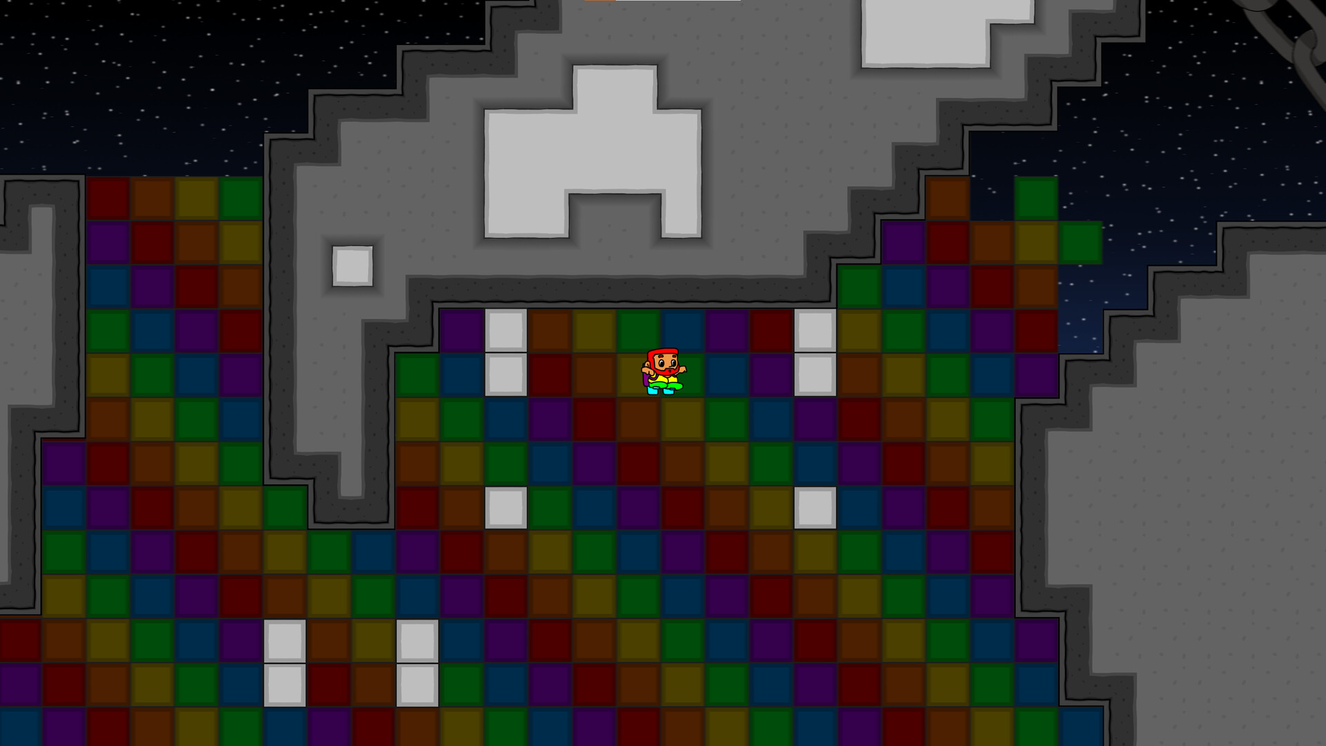 色彩鮮艷的手繪美術風格