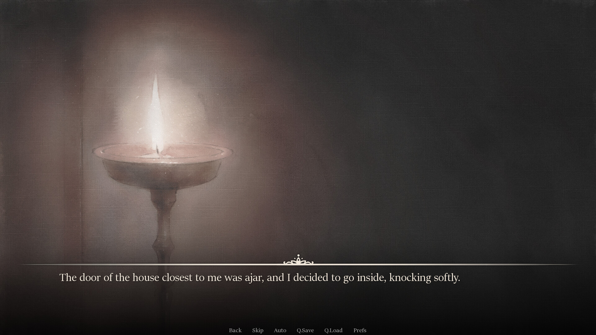 角色們似乎在進行一場重要的對話