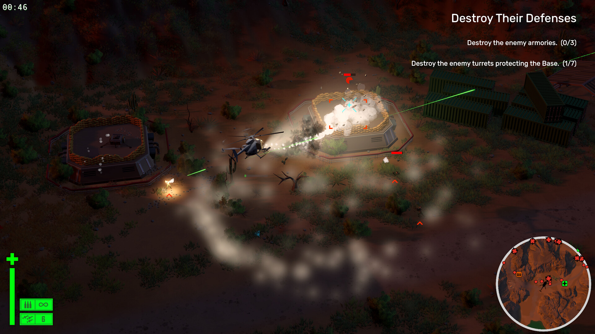 遊戲中的雪地場景