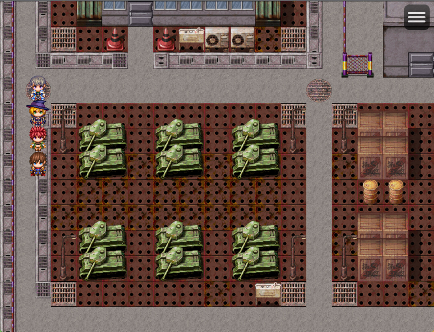 一個充滿細節的遊戲場景，顯示了開發者在美術上的用心。