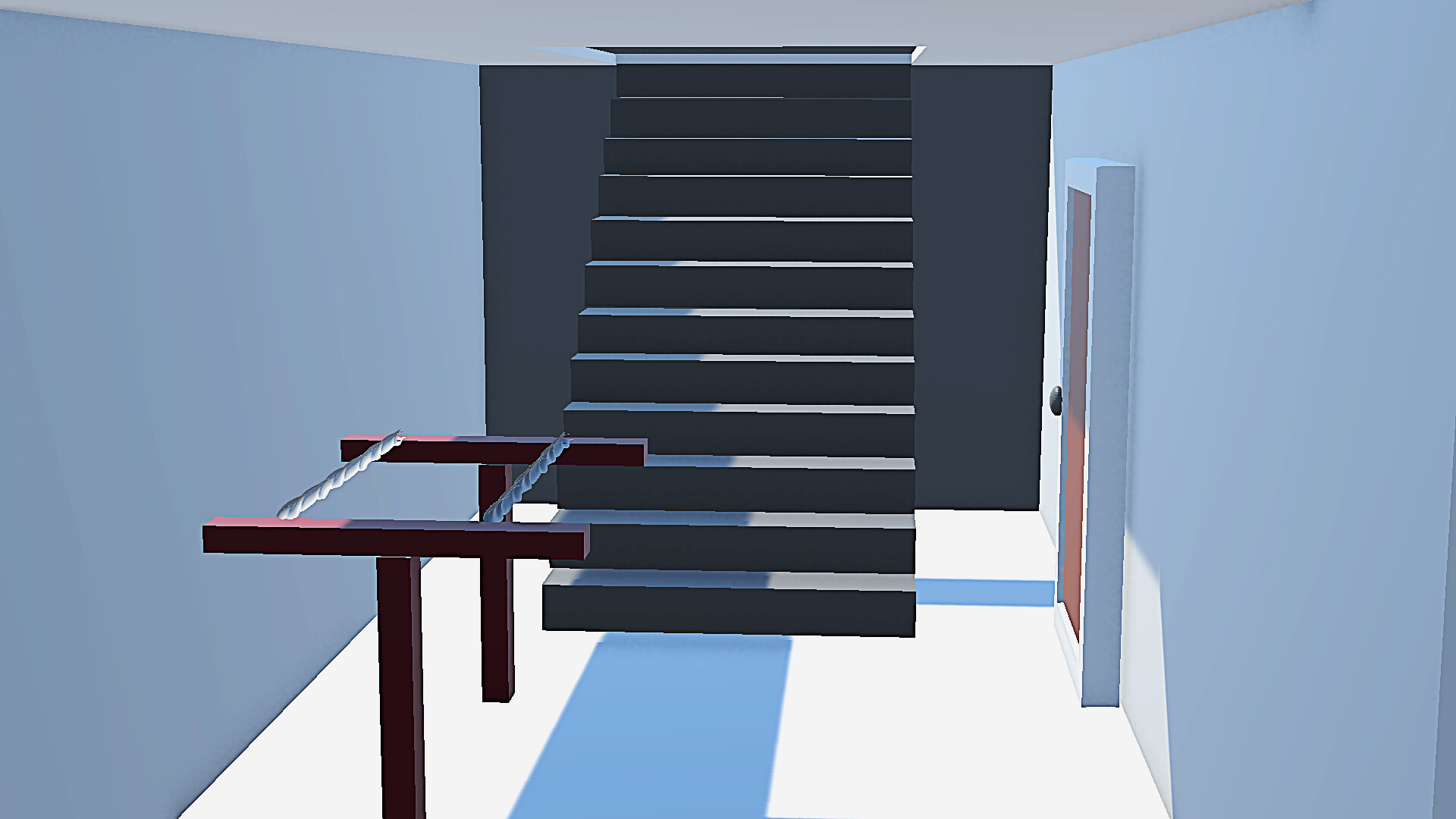 遊戲場景的整體氛圍，充滿了工業時代的機械感