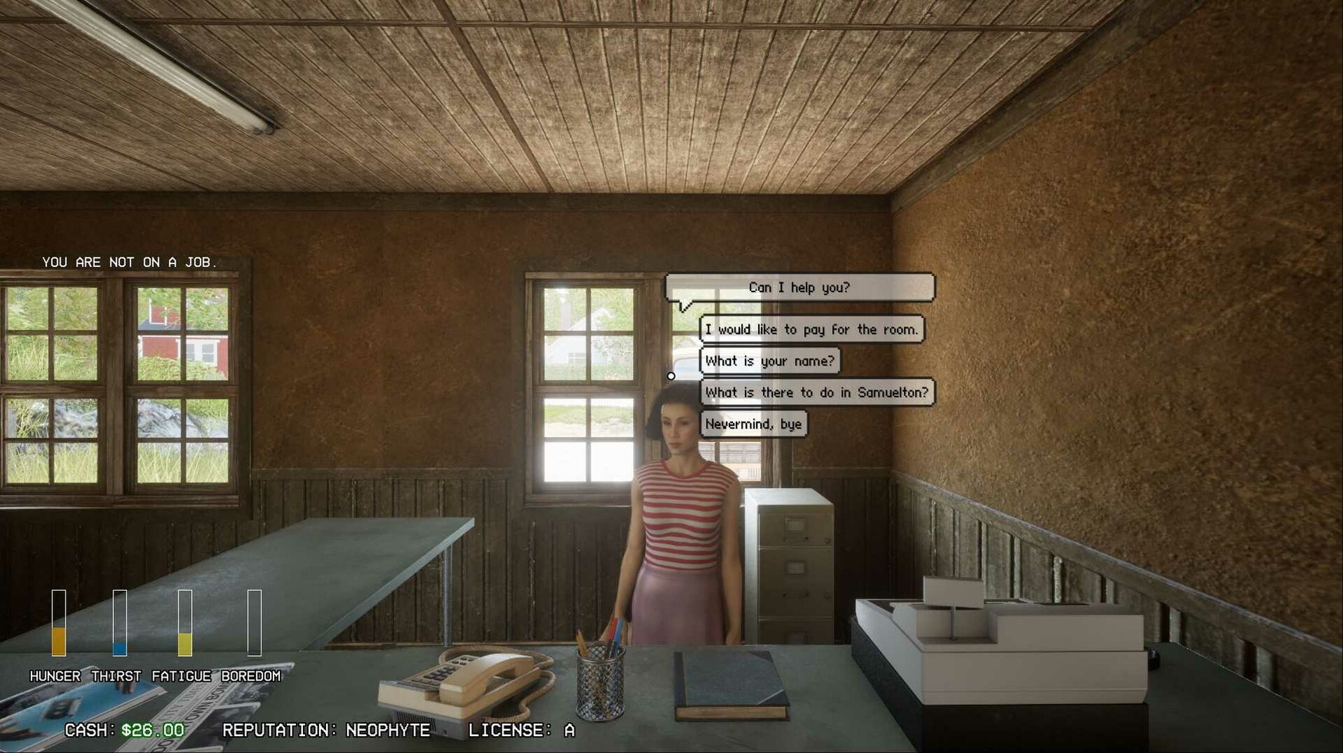 遊戲中的一輛經典肌肉車,可能是玩家的夢想座駕。