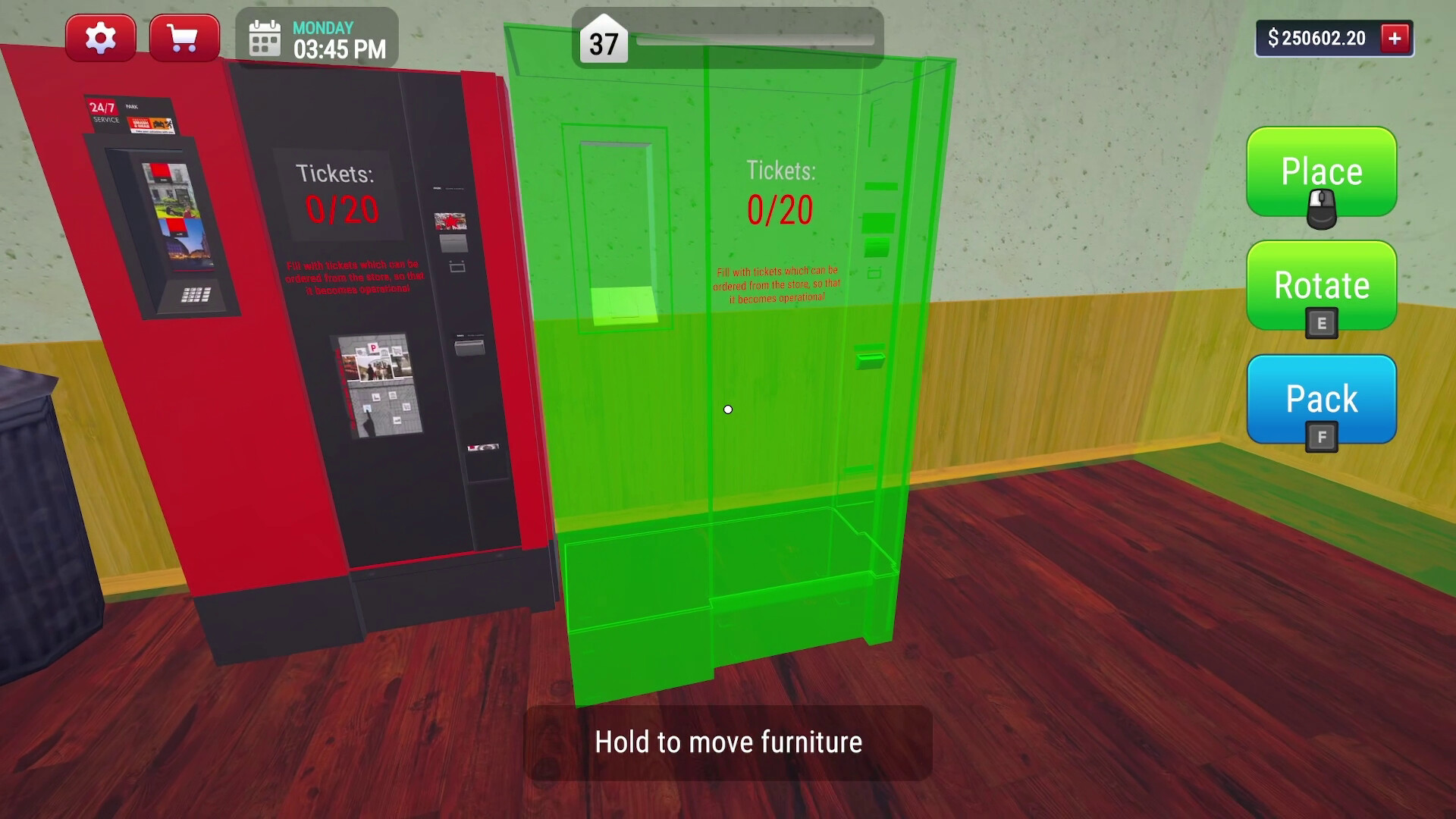 飯店內的自助洗衣區，提供便利服務