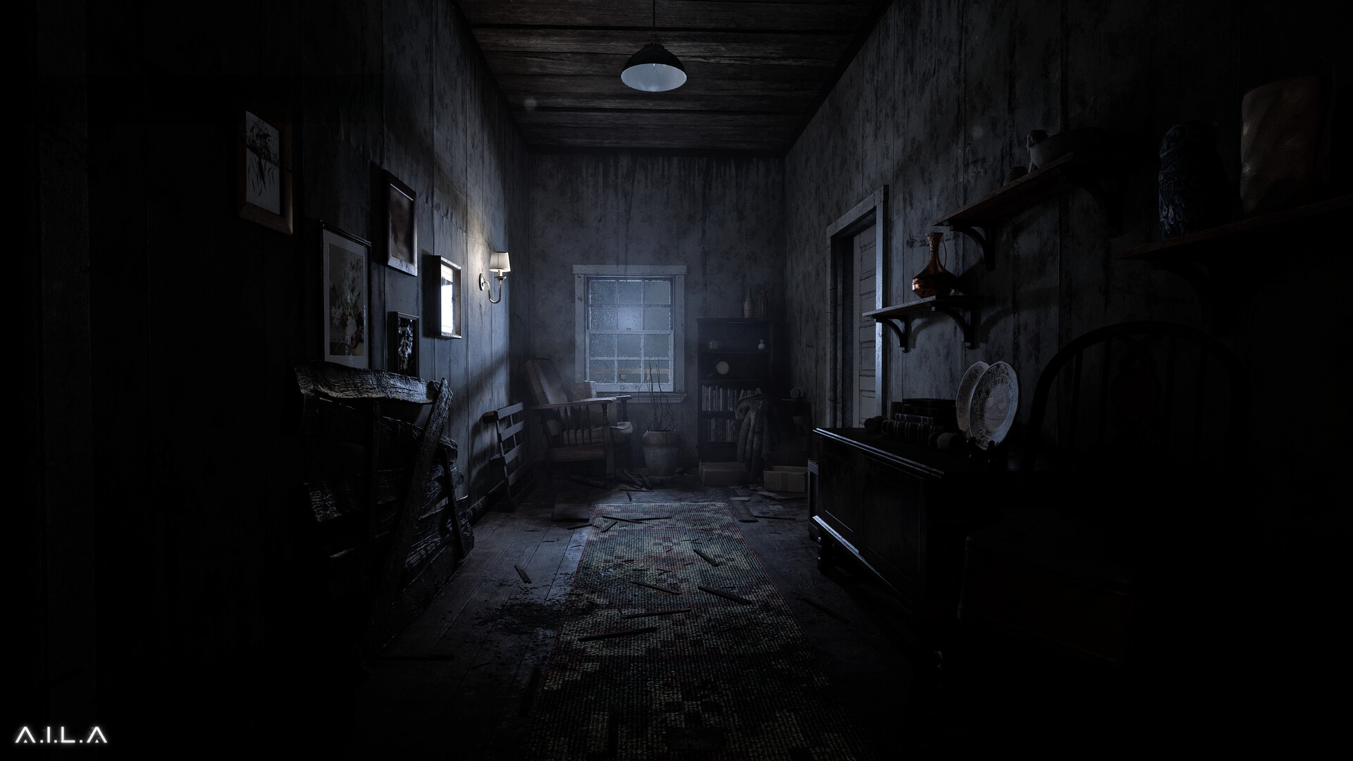 遊戲中極度逼真的光影效果