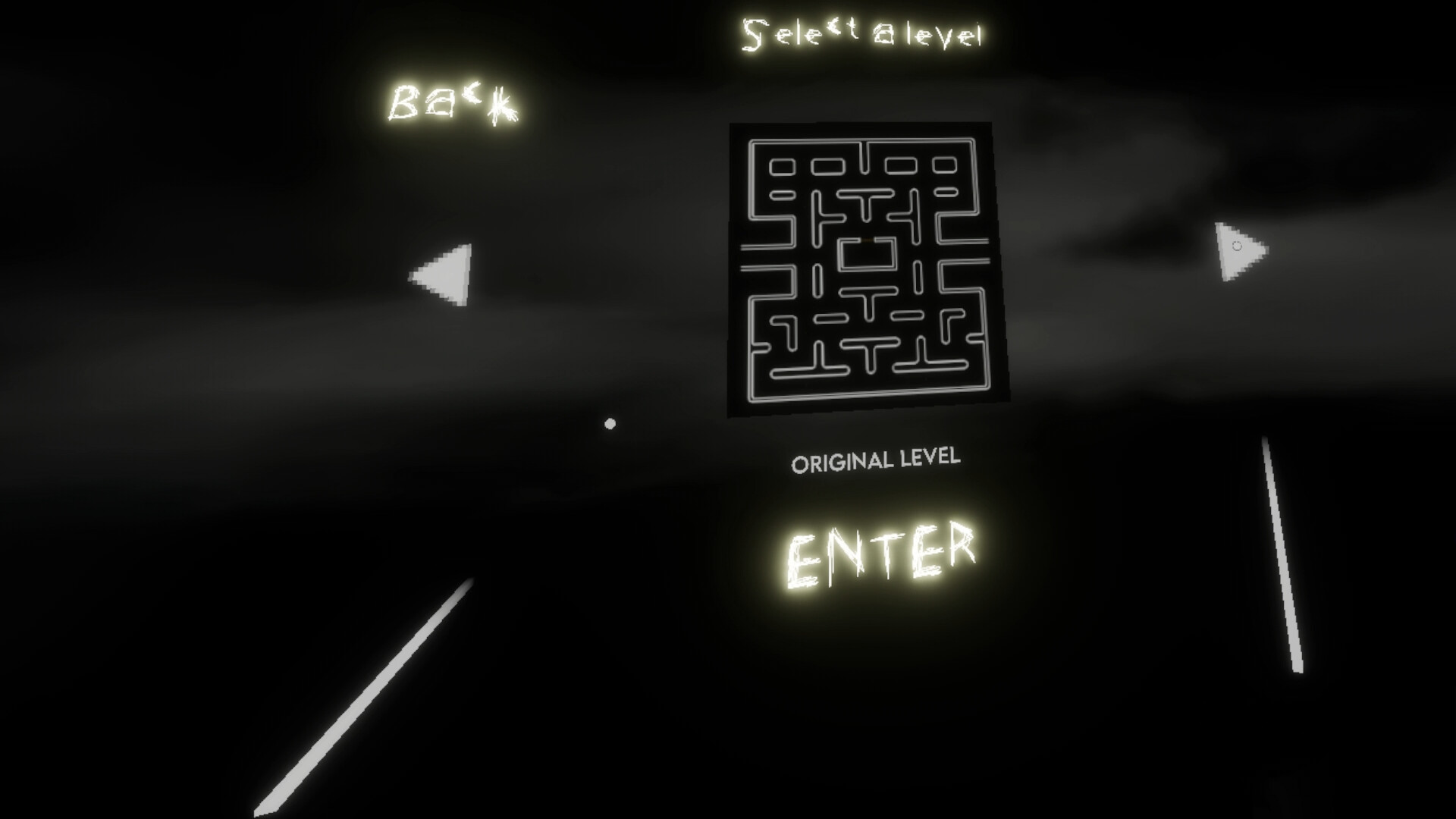 遊戲中的一個神秘場景，暗示著背後的黑暗故事