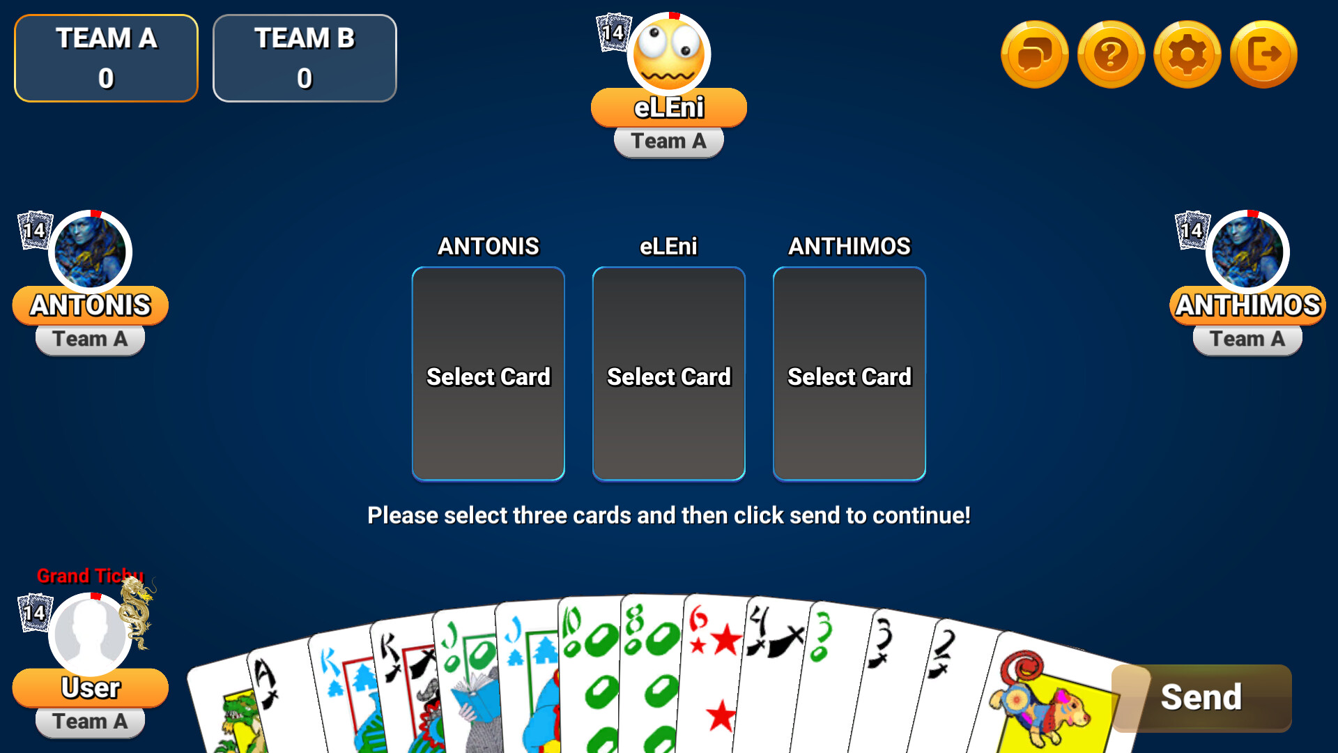 玩家打出炸彈，瞬間改變了牌局的流向。