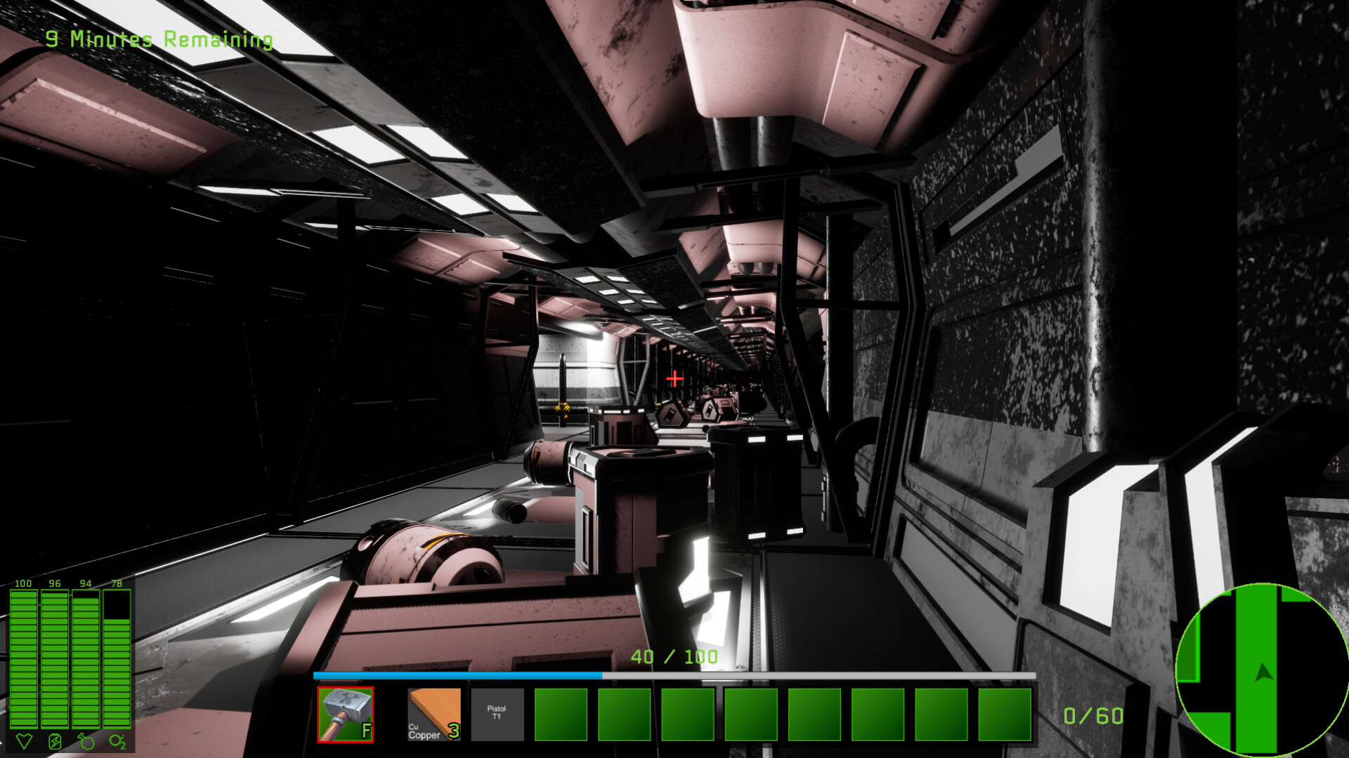 遊戲展現了廣闊的太空場景，等待玩家探索。