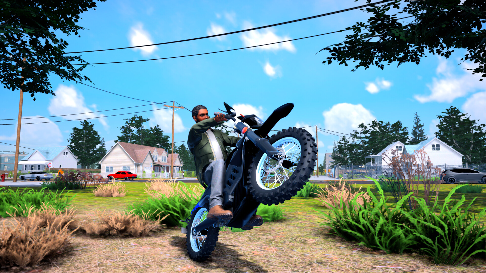 玩家的商店內部，貨架上擺滿了各種商品。