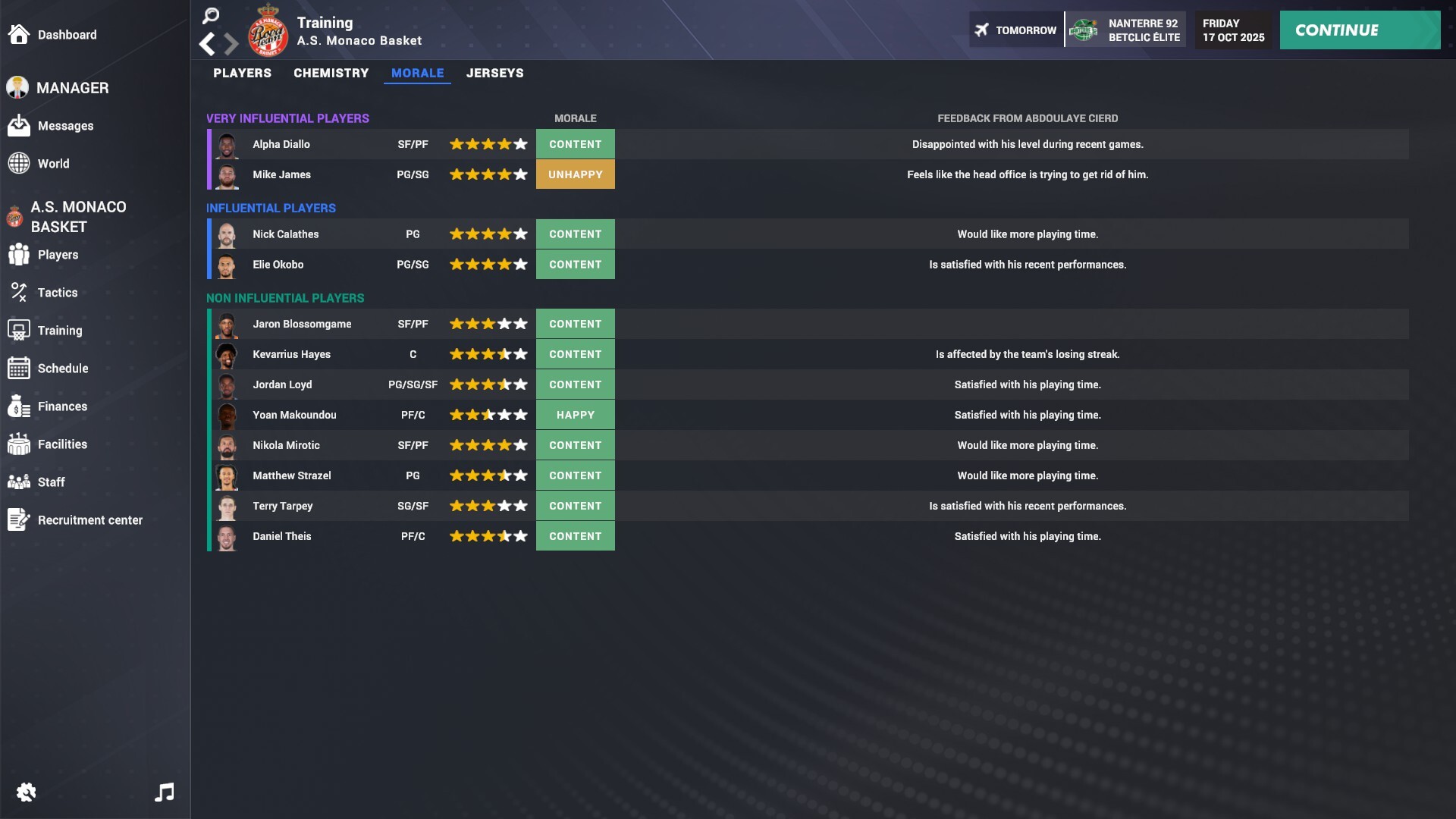 遊戲中激烈的比賽對抗