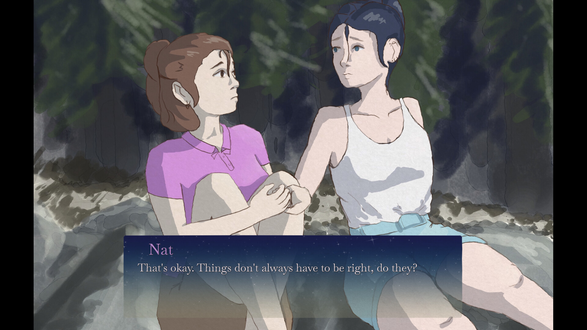 主角們的情感互動是遊戲的核心