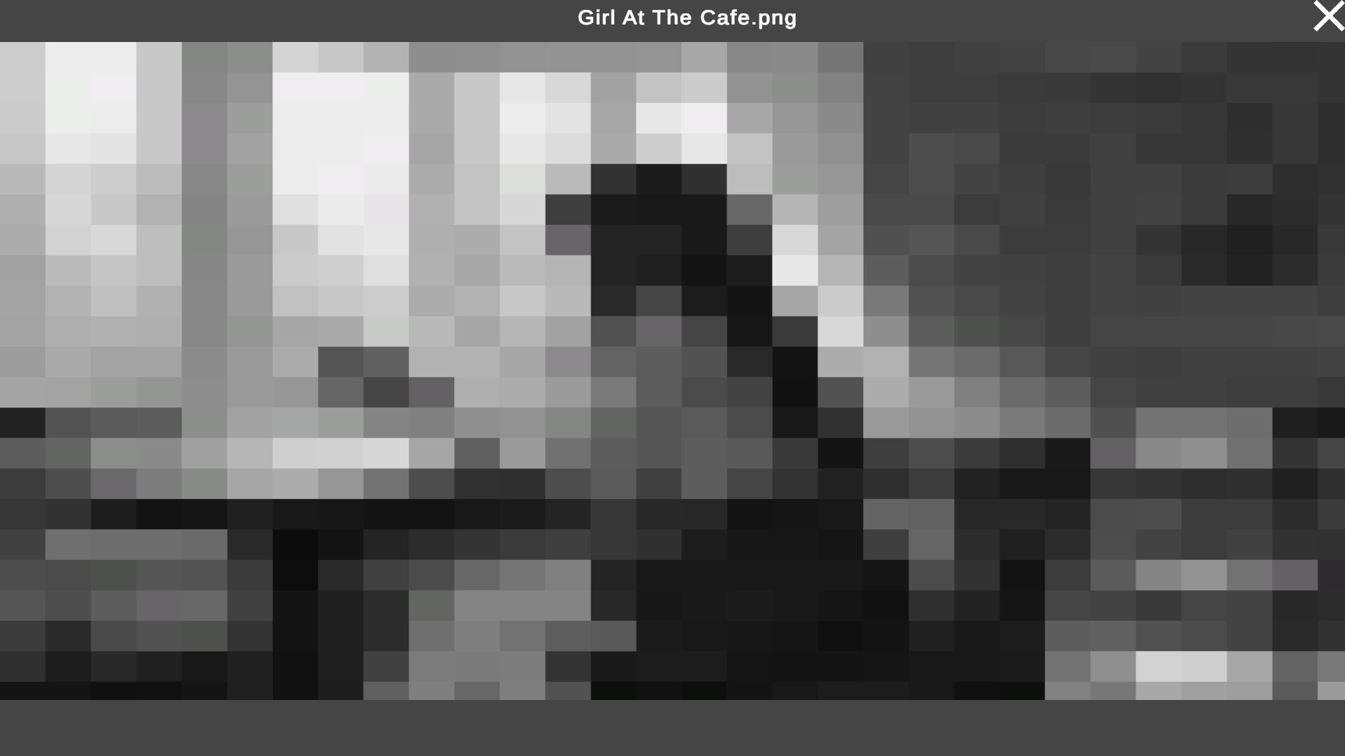 另一張展示遊戲介面的圖片，強調其簡潔而神秘的設計。