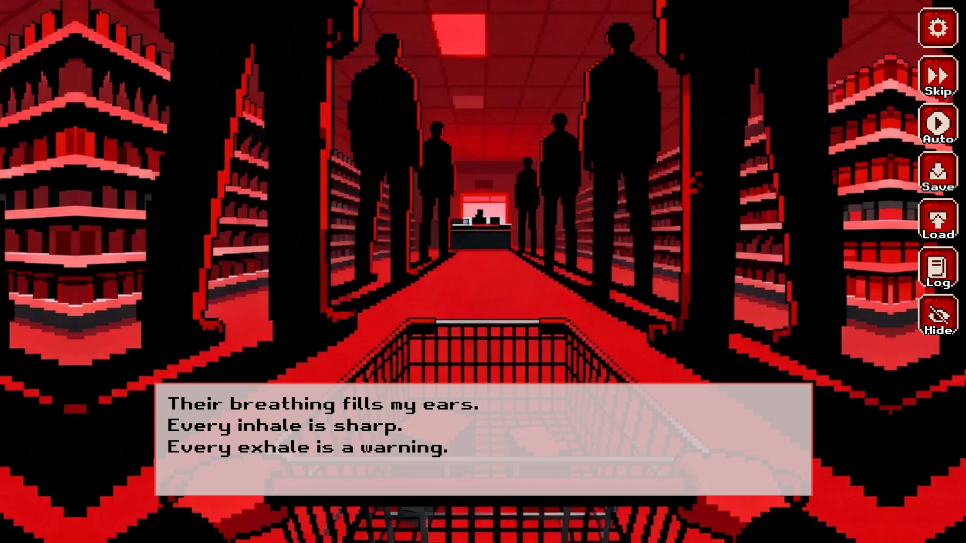 遊戲中的一個場景,充滿不確定性