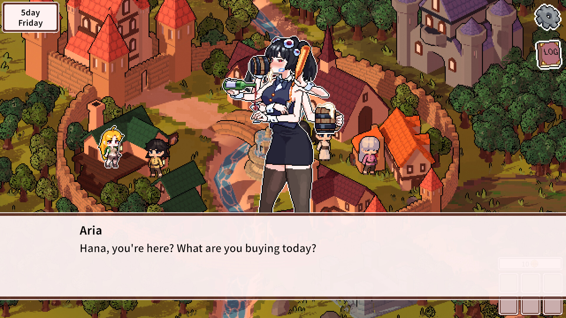 遊戲中展現了多樣的場景與互動元素