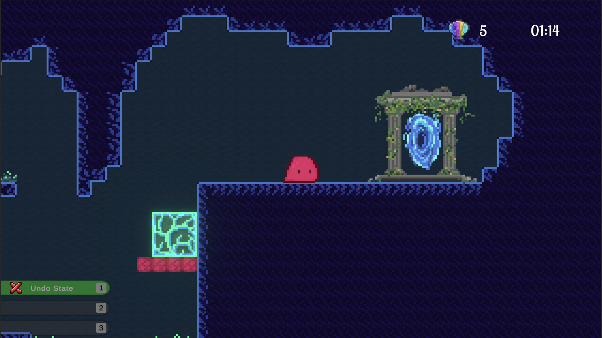 遊戲中某些區域需要玩家進行精準的平台跳躍。