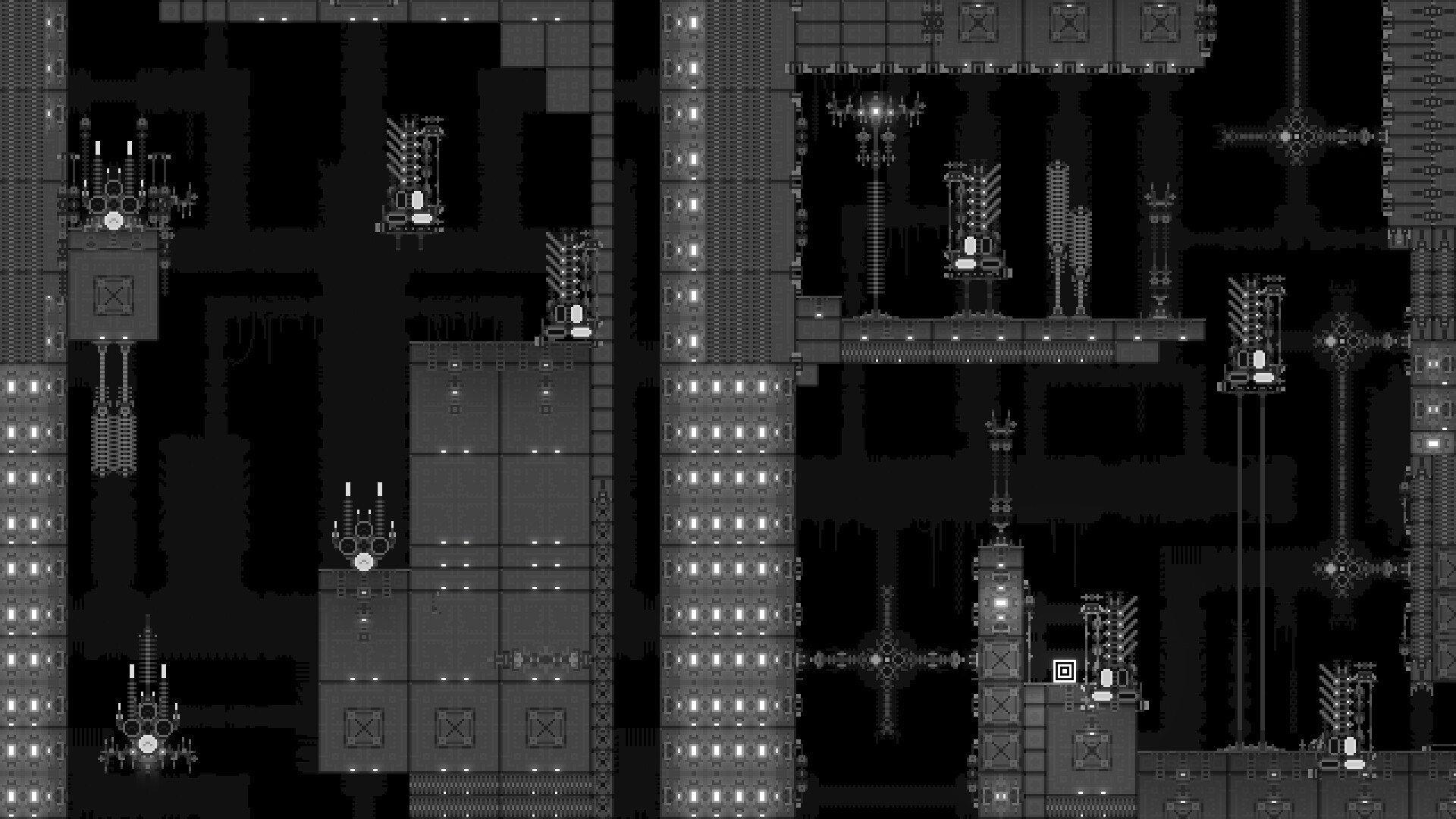 遊戲中的光影效果和色彩運用，營造出強烈的氛圍感。