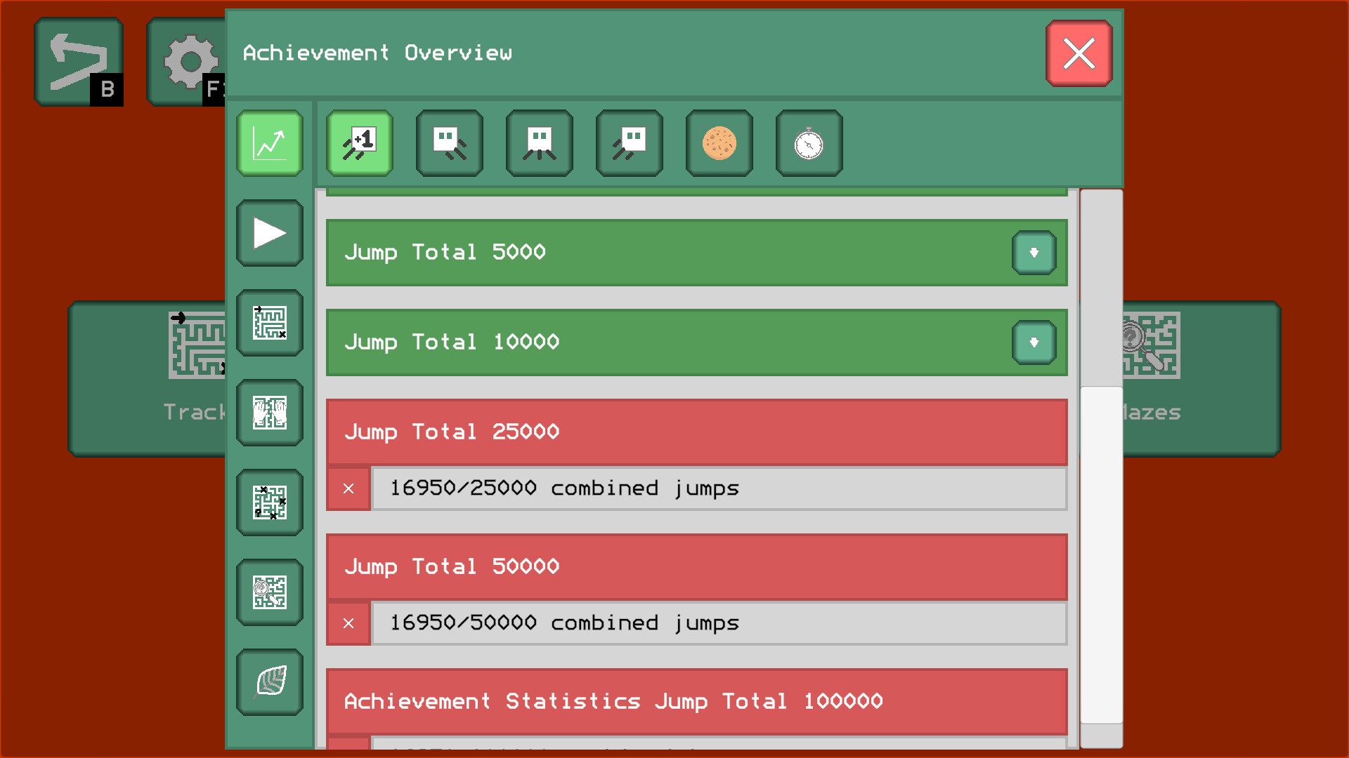 遊戲的結束畫面或得分結算畫面。