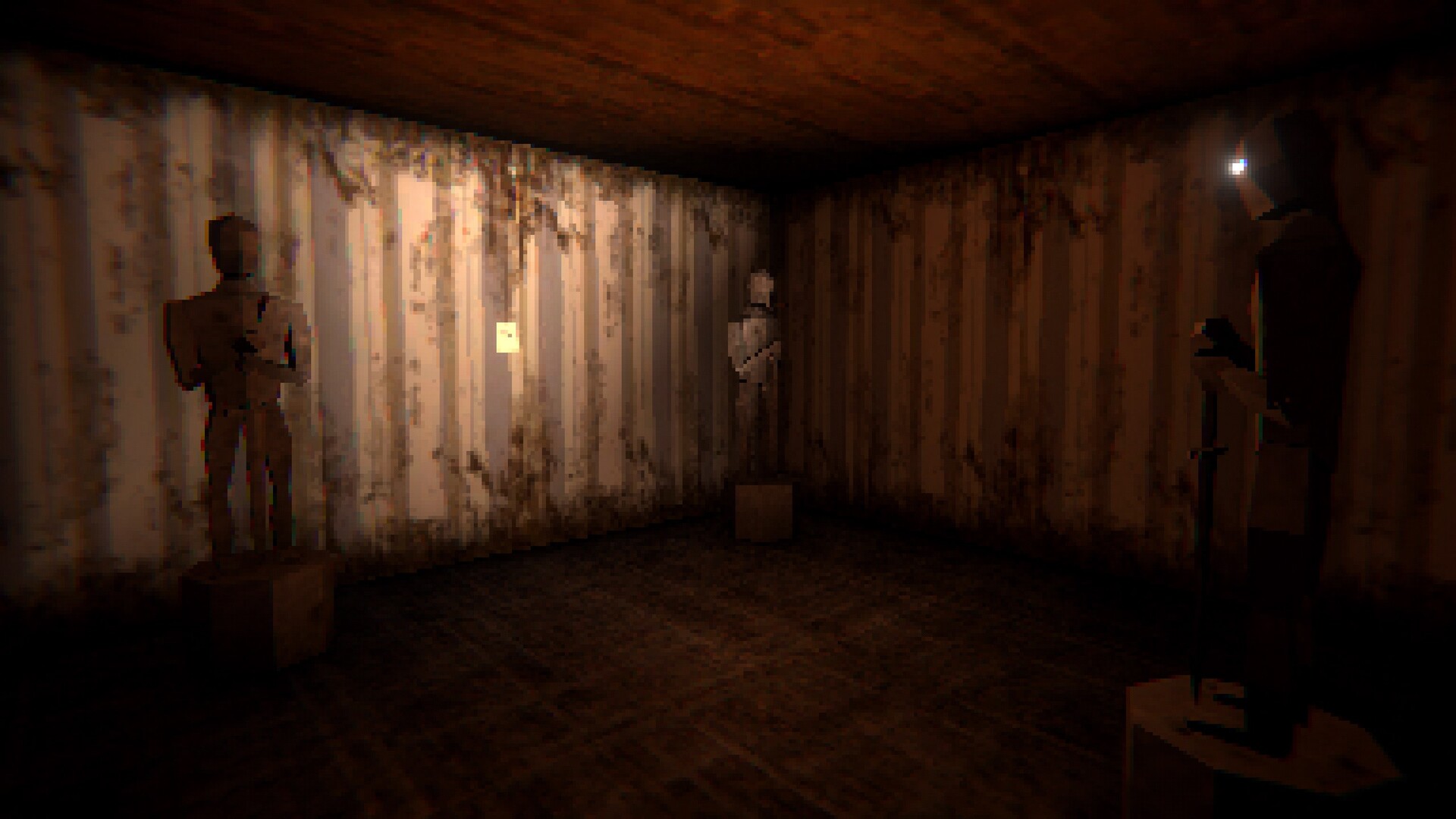 遊戲中的走廊,每一次循環都會有不同的變化。