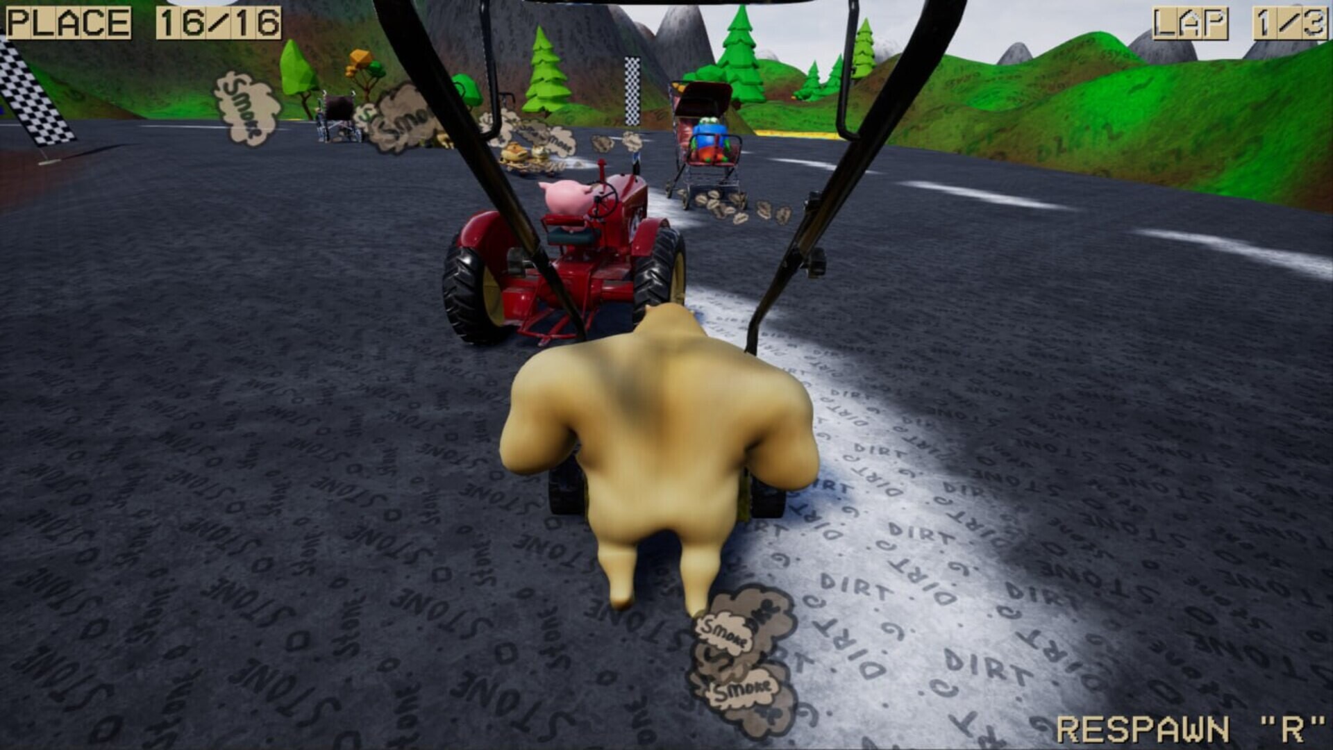 遊戲結束時的慶祝畫面,充滿歡樂氣氛。