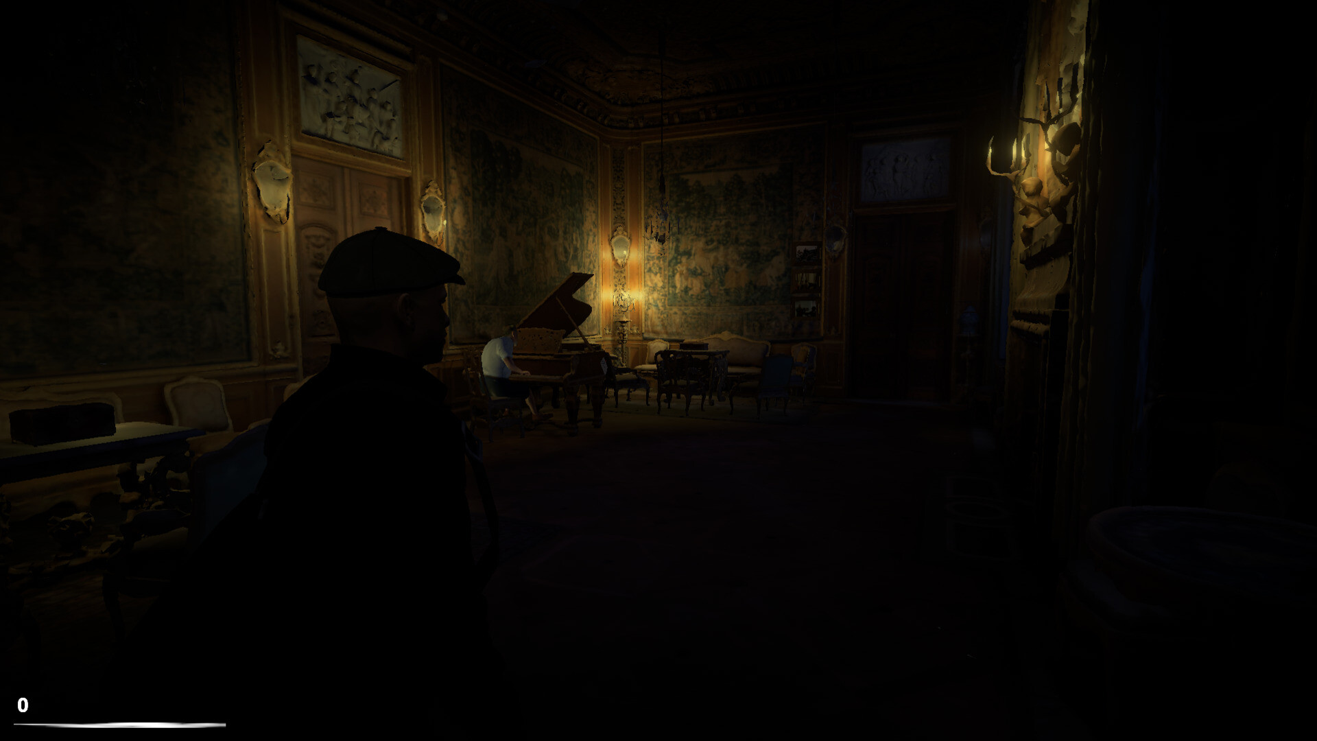 遊戲中的一個場景，似乎暗示著某種轉變或啟示。