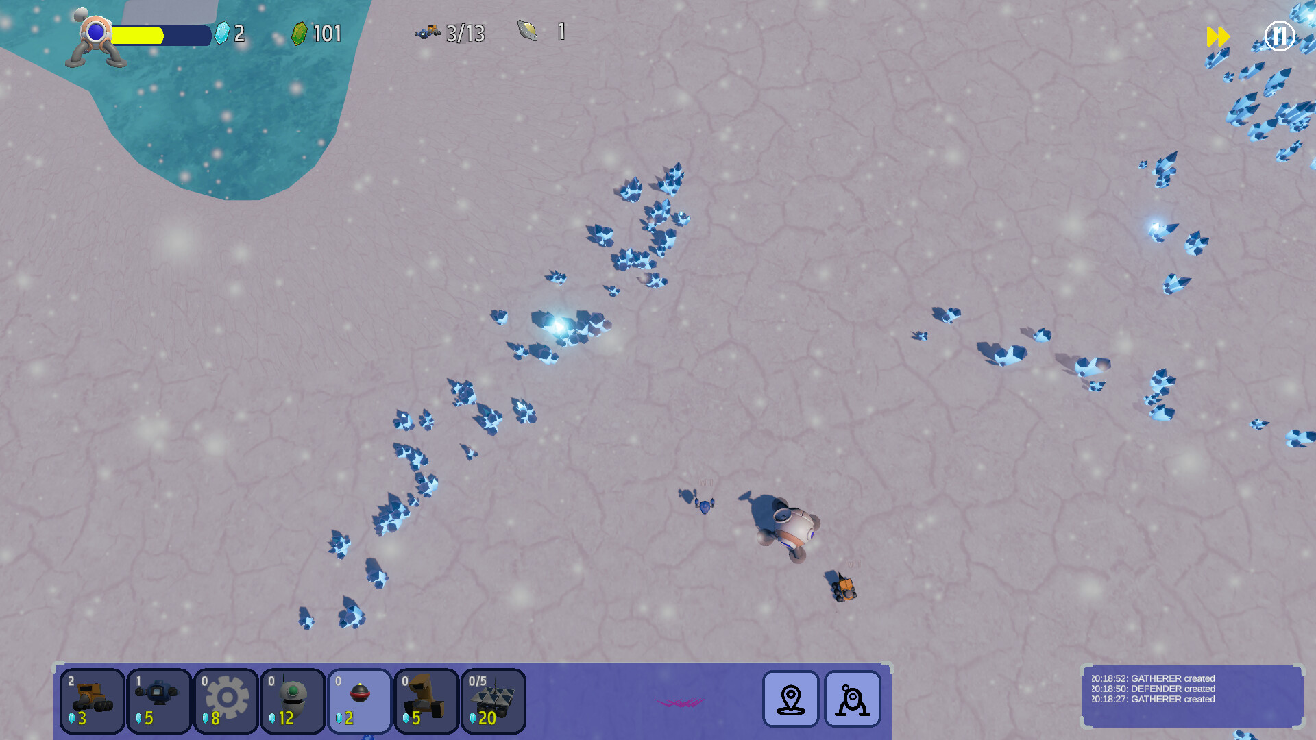 遊戲的俯視角便於玩家進行宏觀戰術佈局。