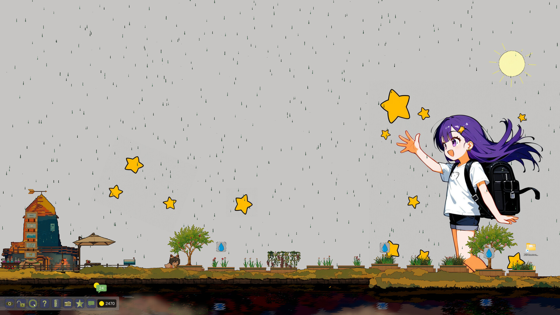 遊戲中的商店介面，可以購買各種道具。