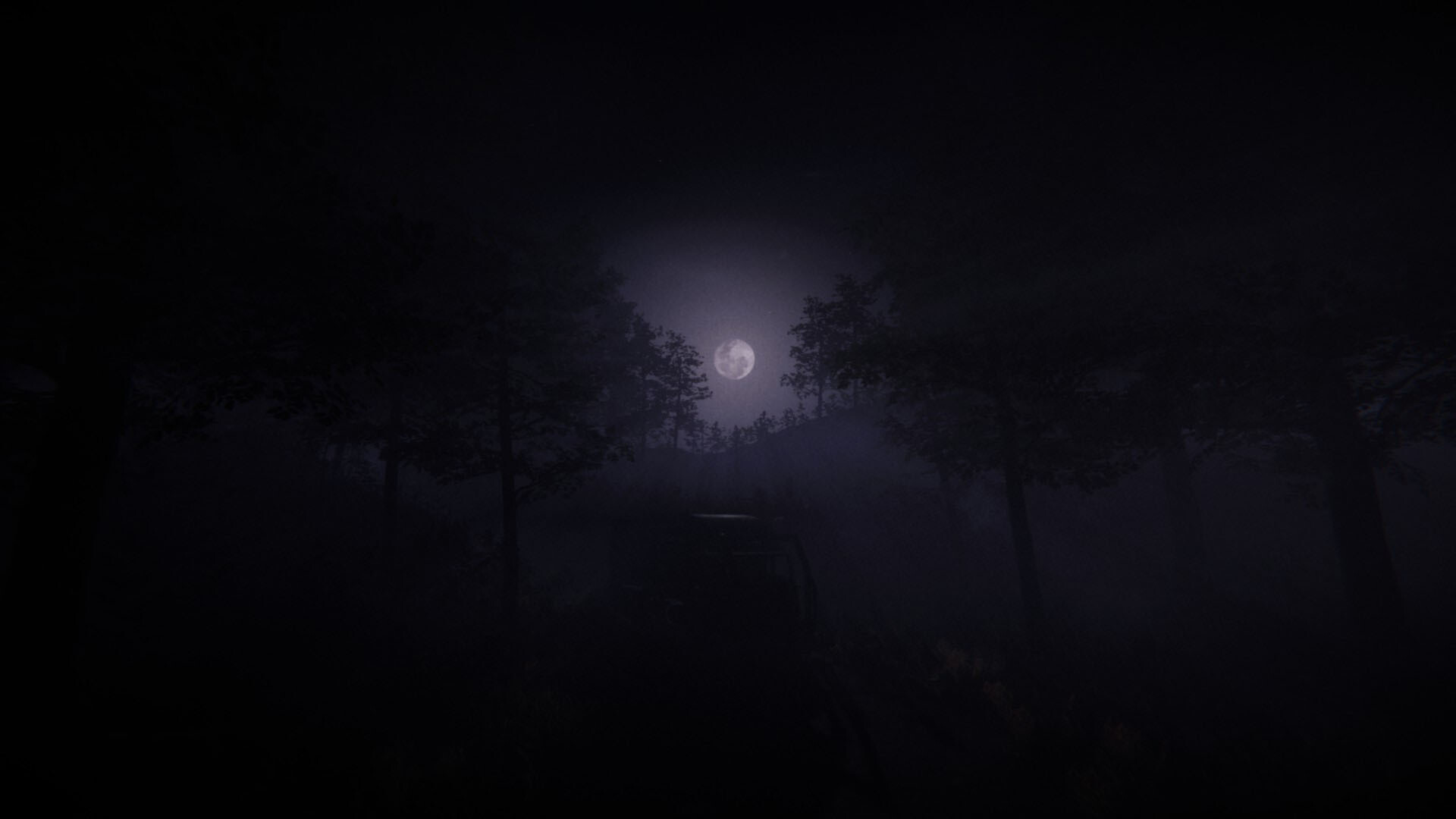 遊戲場景充滿細節，光影效果出色，營造出強烈的恐怖氛圍。