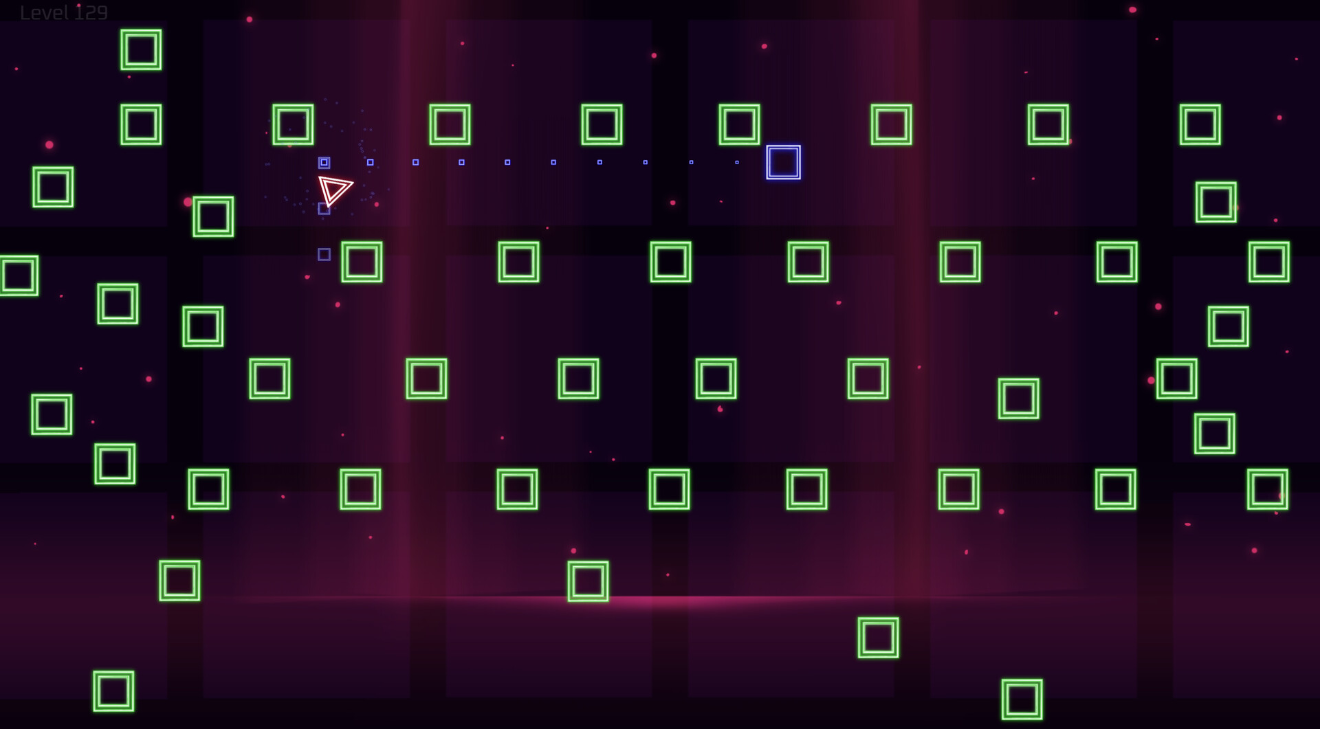 遊戲中的霓虹風格關卡