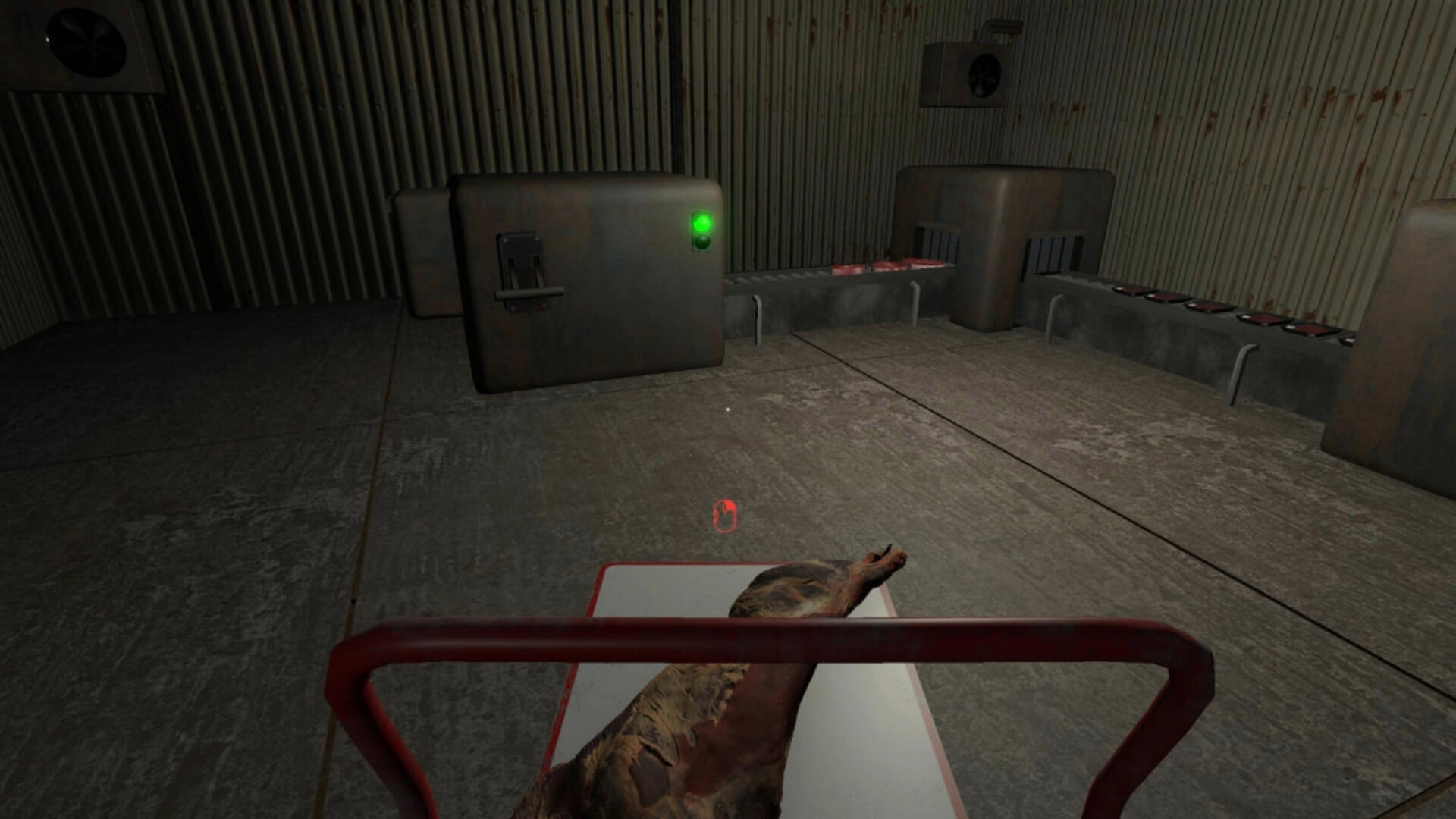 遊戲中的一個場景,充滿了工業時代的衰敗美感。