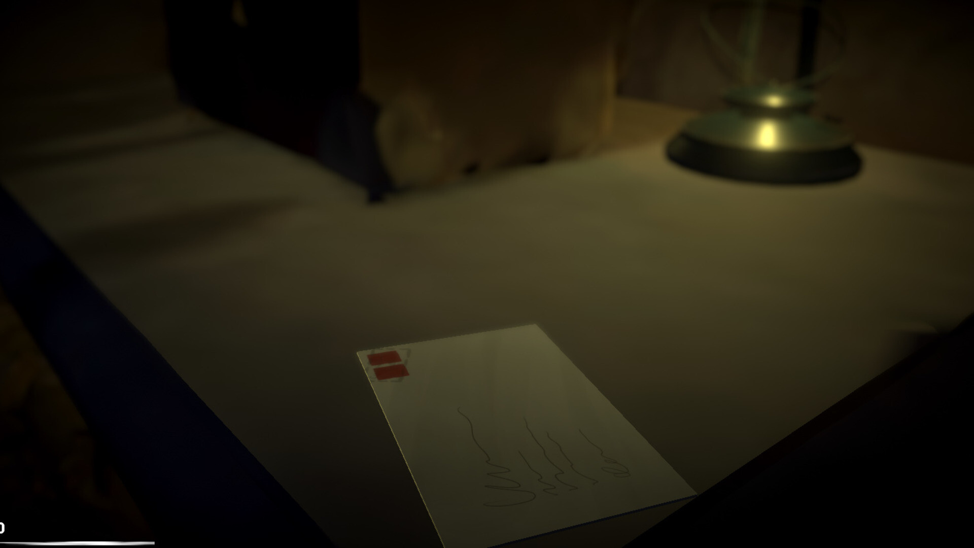 遊戲中一處室內場景，充滿神秘的符號和書籍。