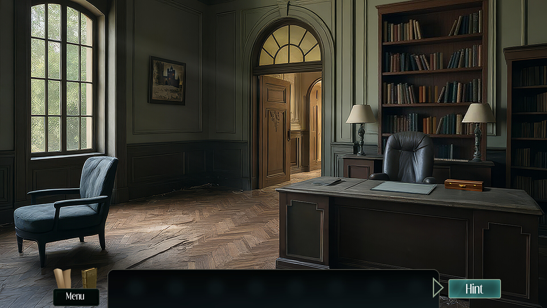遊戲中一處充滿細節的室內場景,玩家需要在這裡尋找隱藏的物件。