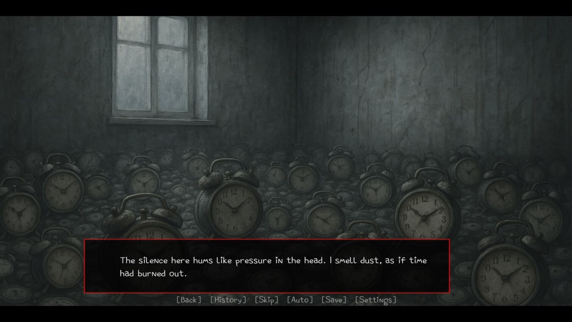 遊戲中的一個場景,呈現出抽象且色彩鮮豔的房間內部