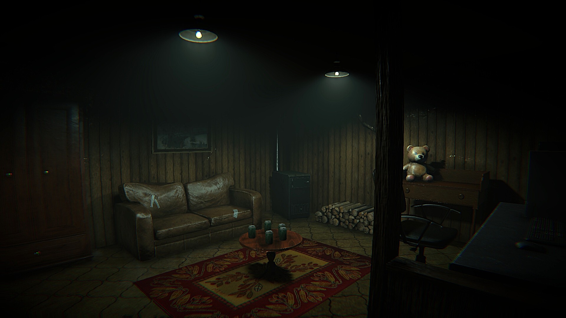 遊戲場景,顯示了玩家需要維護的戶外設備。