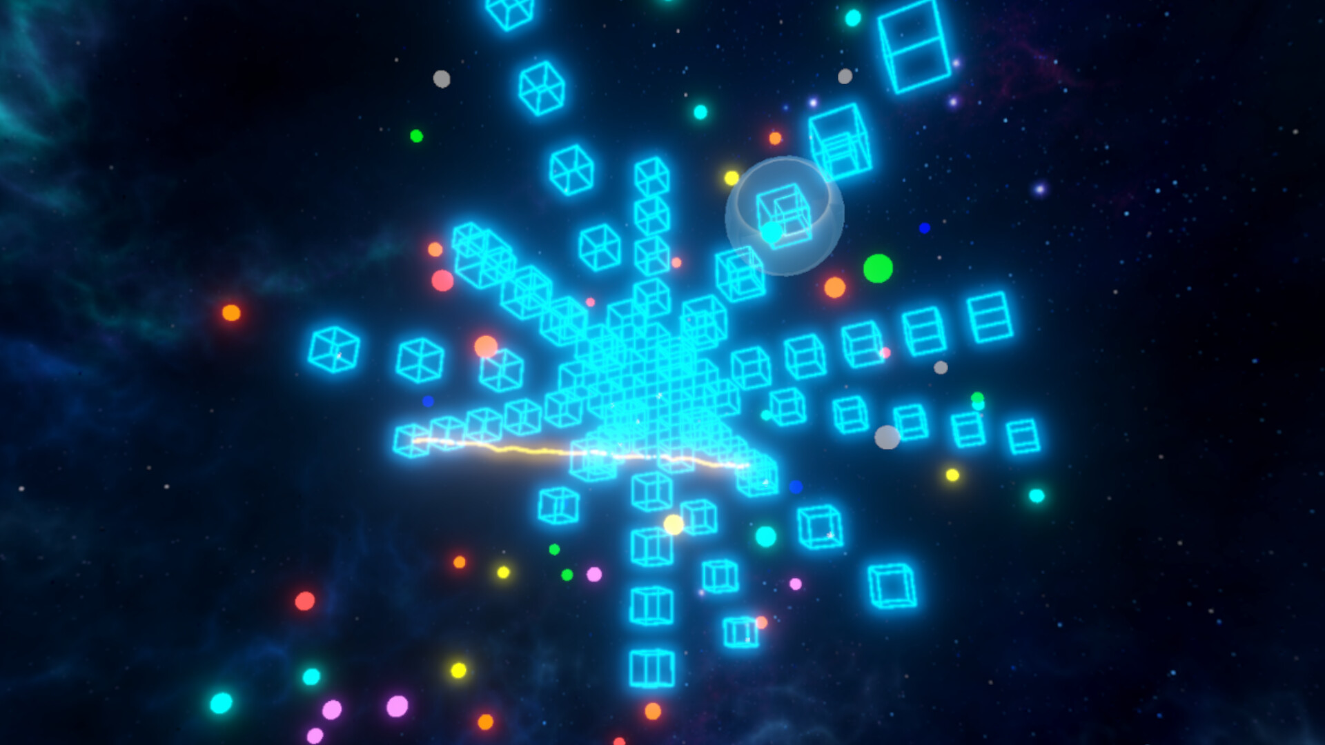 遊戲中升級選單的介面