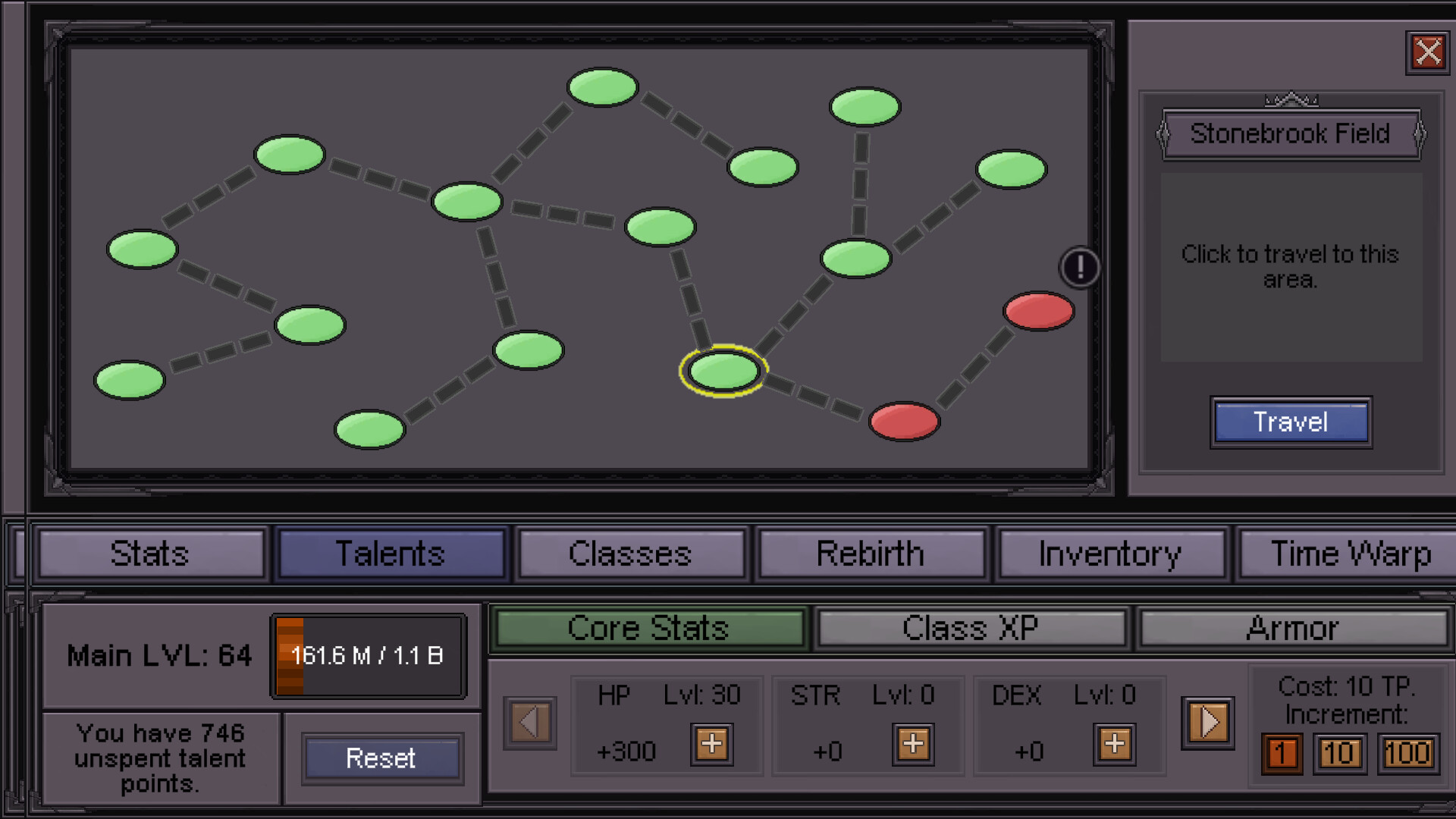 遊戲世界中的場景，充滿了奇幻色彩與等待探索的未知。