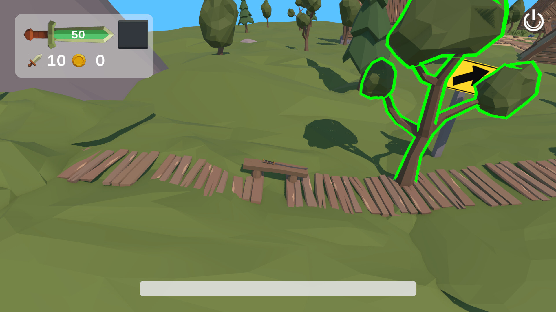 遊戲場景展示了漂浮的平台和需要精準跳躍才能通過的區域。