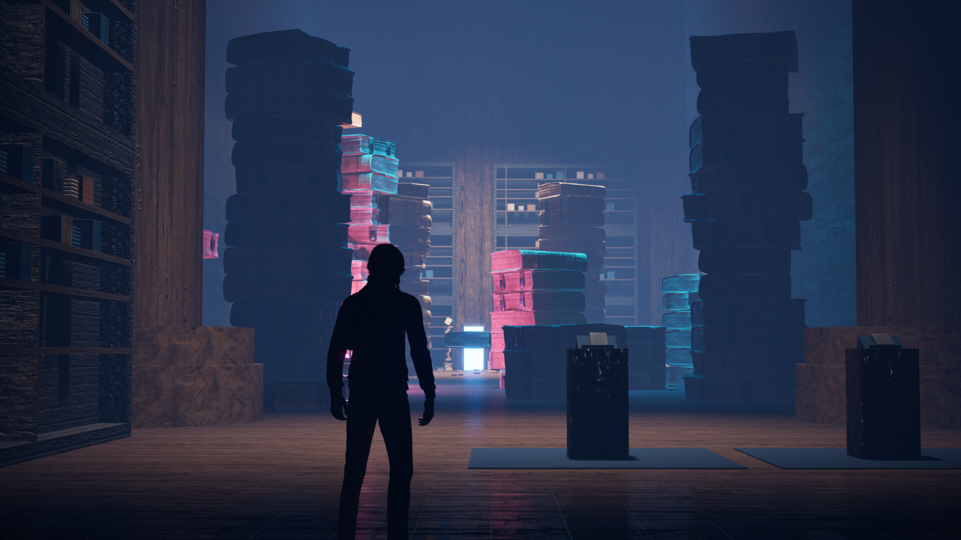 一個風格獨特的2D橫向捲軸場景，展示了遊戲的多樣性。