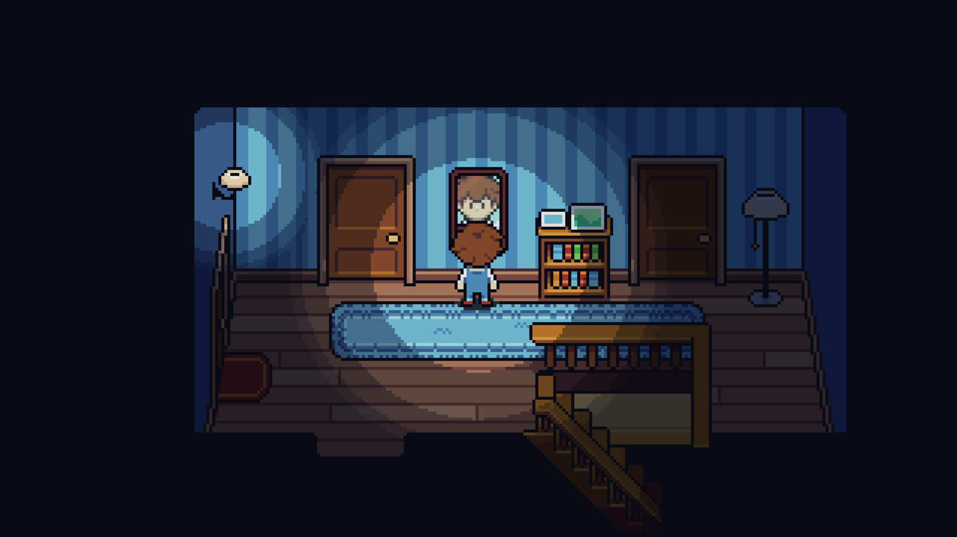 遊戲中的快節奏戰鬥畫面，玩家需要閃避彈幕攻擊