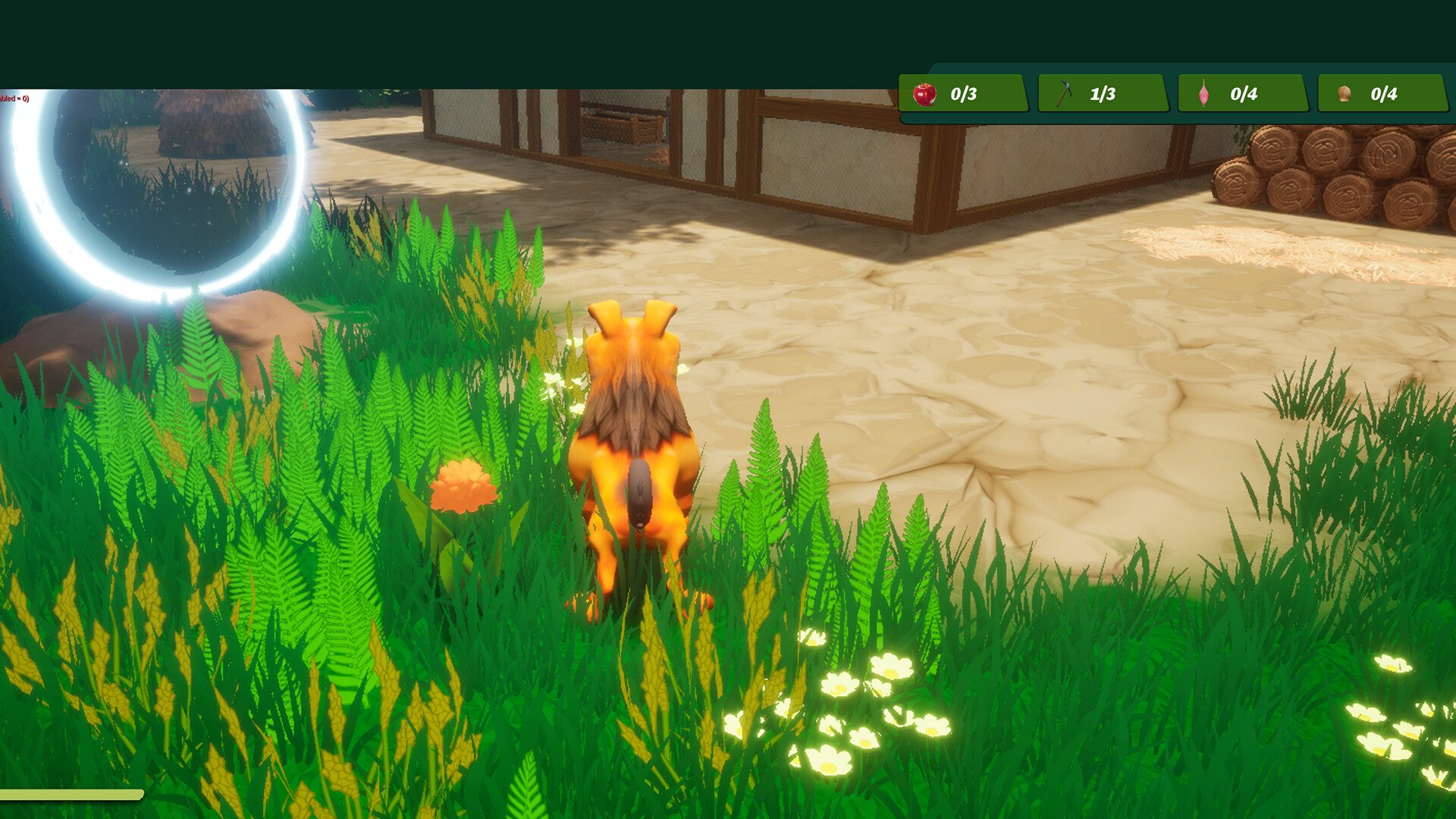 收藏家正在追捕逃竄的萌寵,場面十分緊張。