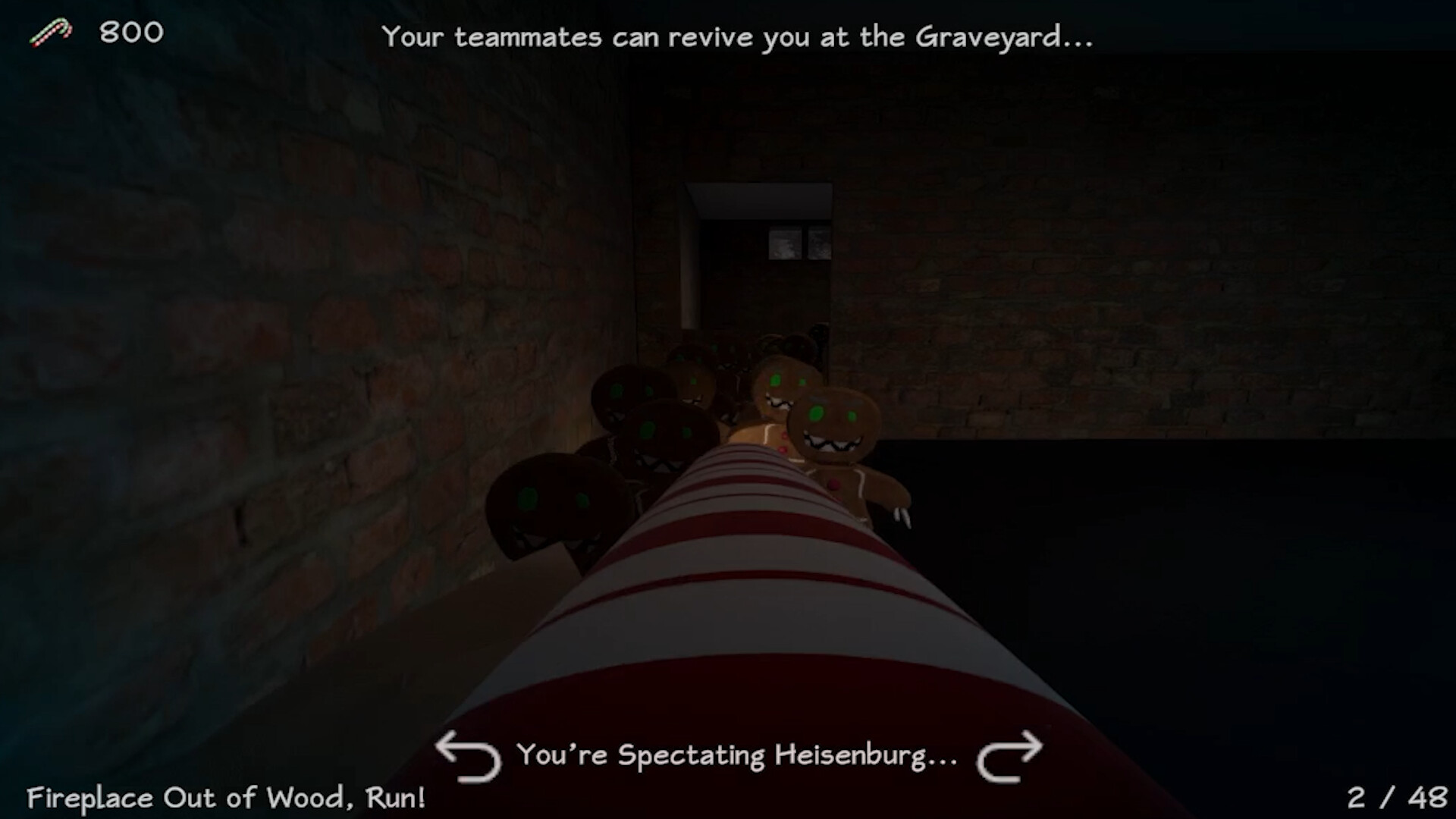 玩家正在購買牆上的武器