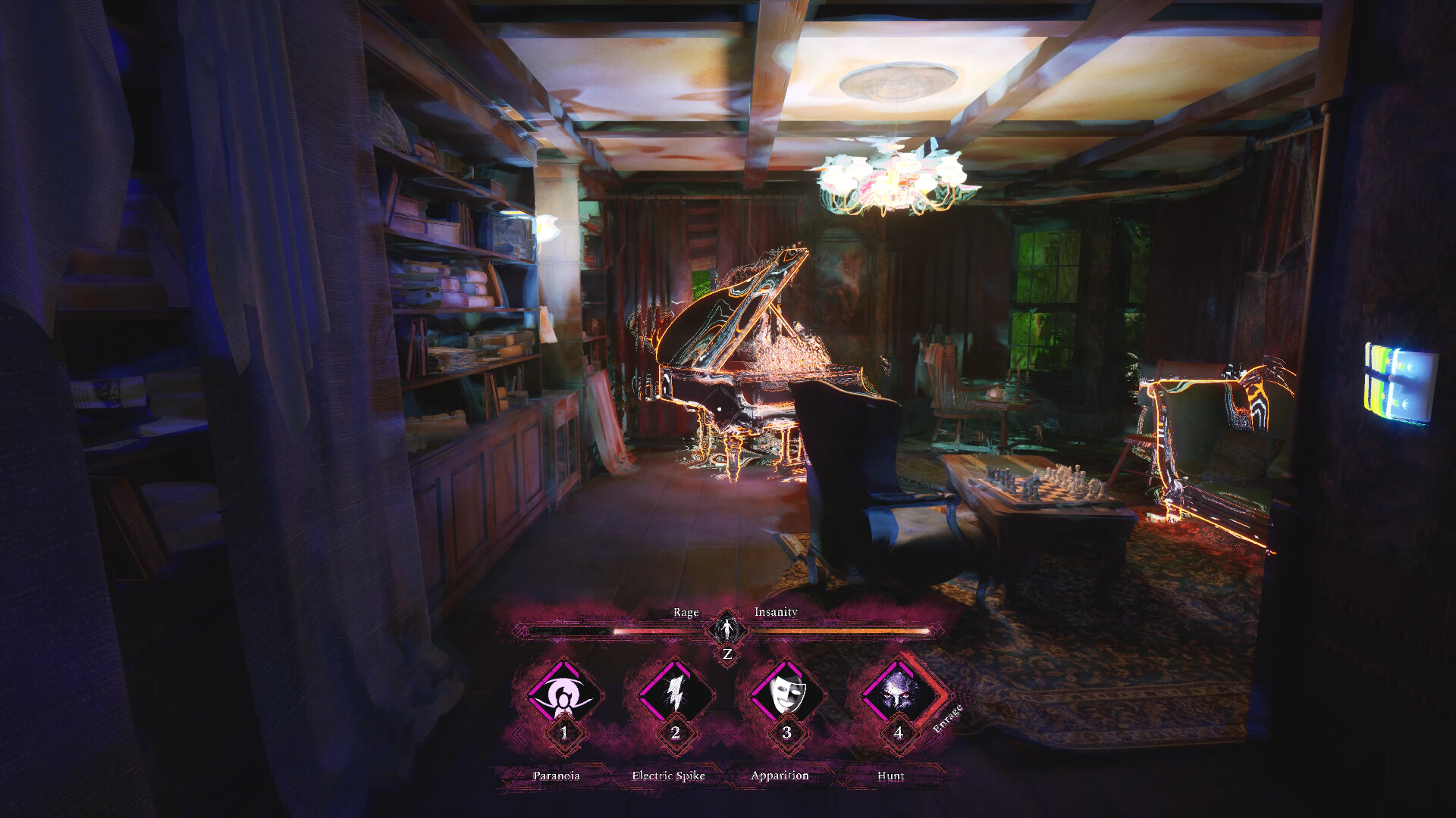 獵人團隊在陰森的場景中展開調查